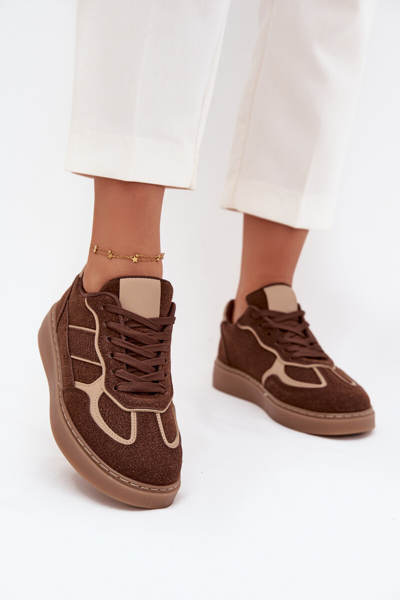 Boto Nízke dámske tenisky hnedé Brenelle