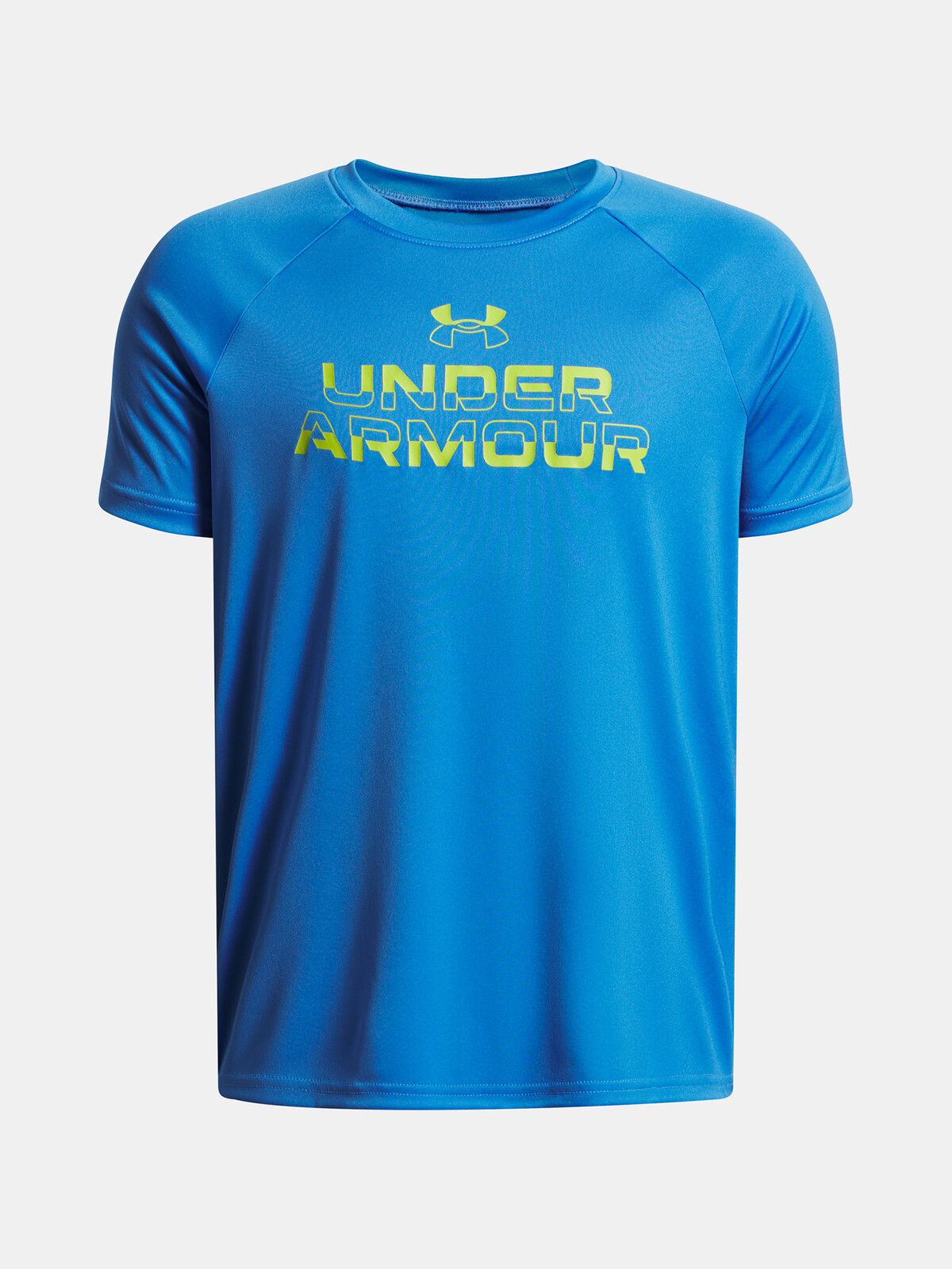 Under Armour UA Tech Split Wordmark SS-BLU Boys' T-Shirt - Boys