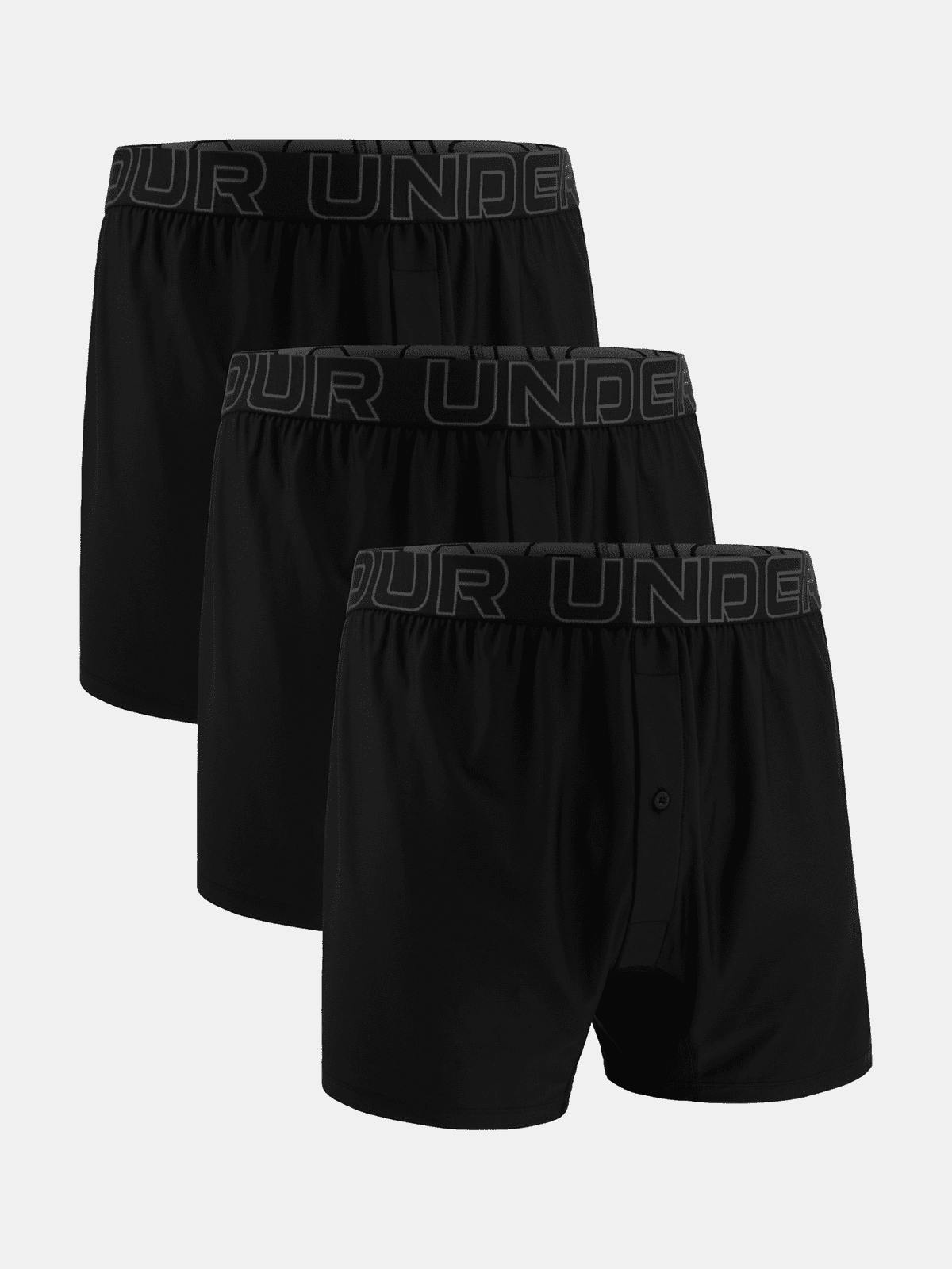 Men's Under Armour M UA Lounge Tech Mesh Boxer 6in-3pk - Mens
