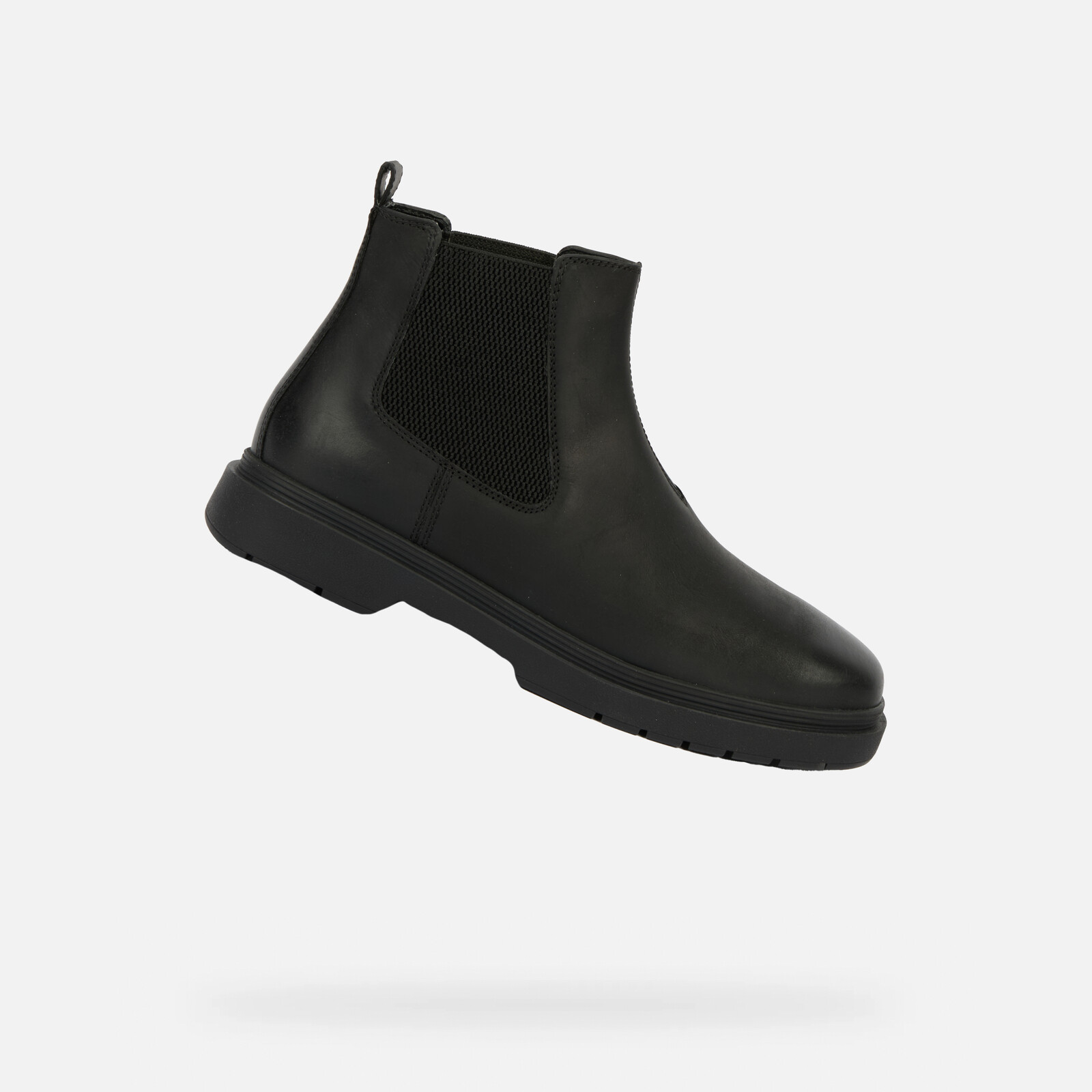 Black Men's Ankle Boots Geox Calaita - Mens