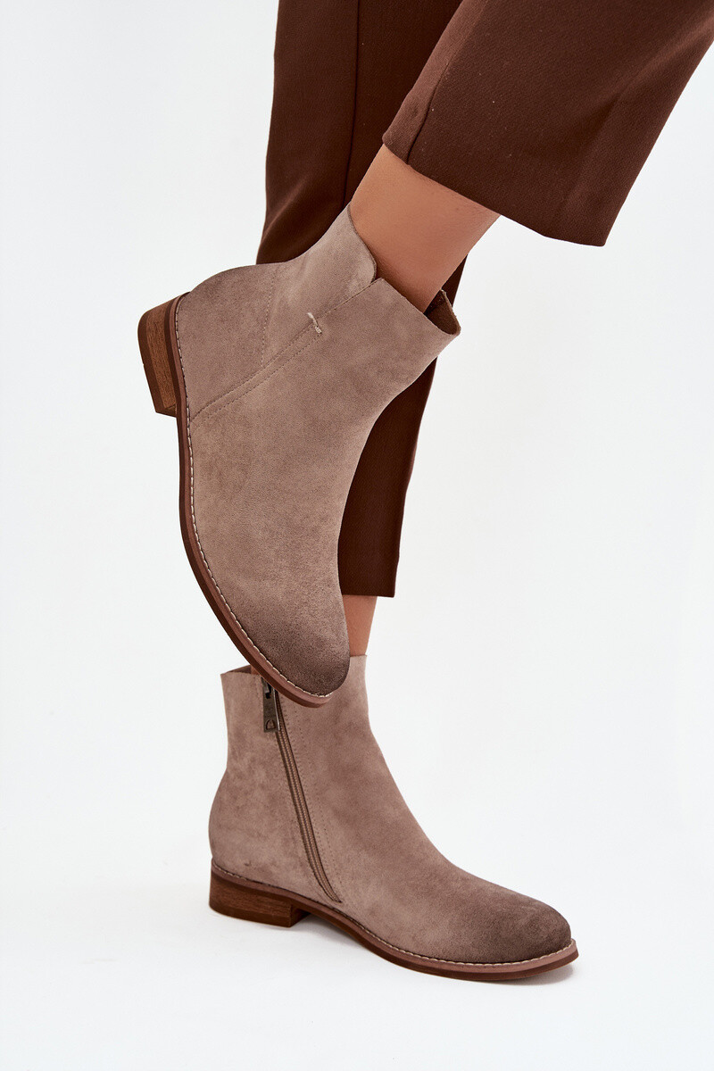 Dámske poltopánky na nízkom opätku Vinceza