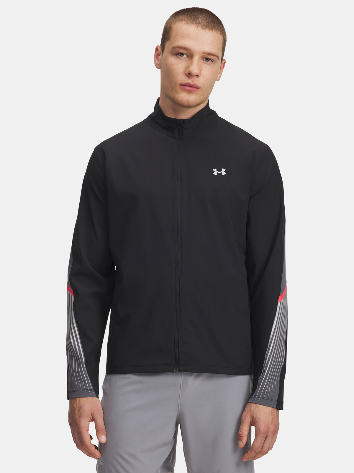 Men's Under Armour UA Velociti Storm Jacket-BLK - Mens