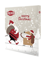 Adventný kalendár pre psov PREMIO 380g mäsová pochúťkaTR