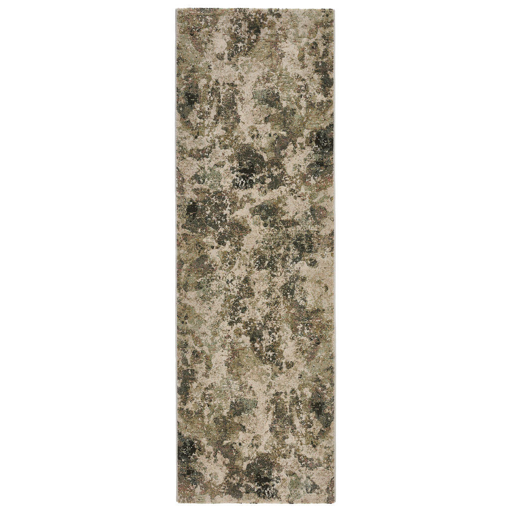 Novel TKANÝ KOBEREC, 80/240 cm, svetlosivá, tmavosivá, olivovozelená