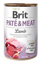 Výhodné balenie Brit Paté & Meat 12 x 400 g - jahňacie