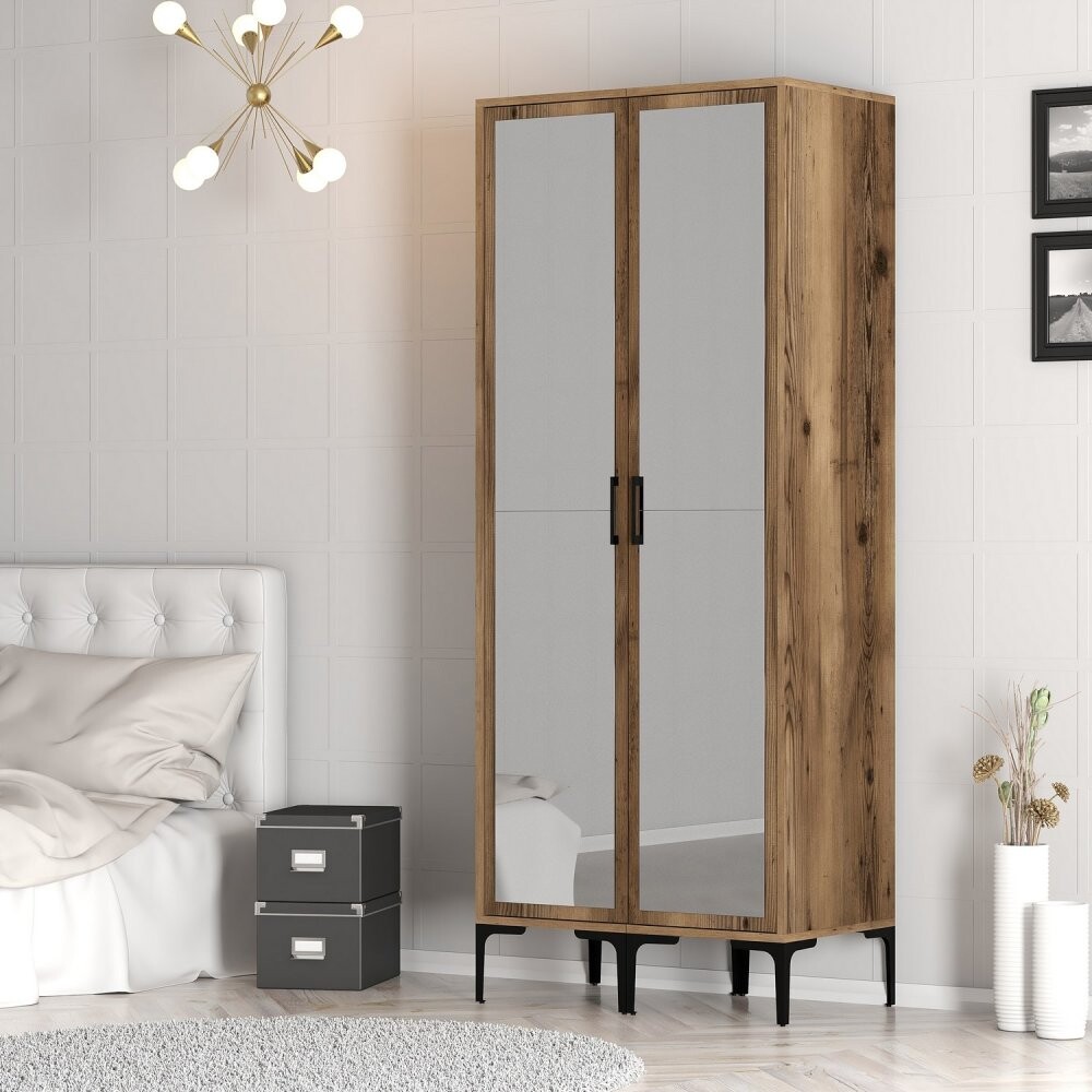 Šatníková skriňa Kumsal RR - Walnut