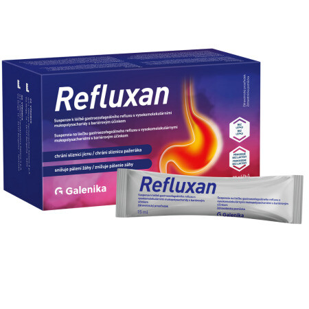 REFLUXAN Vrecúška suspenzia po 15 ml 20 ks
