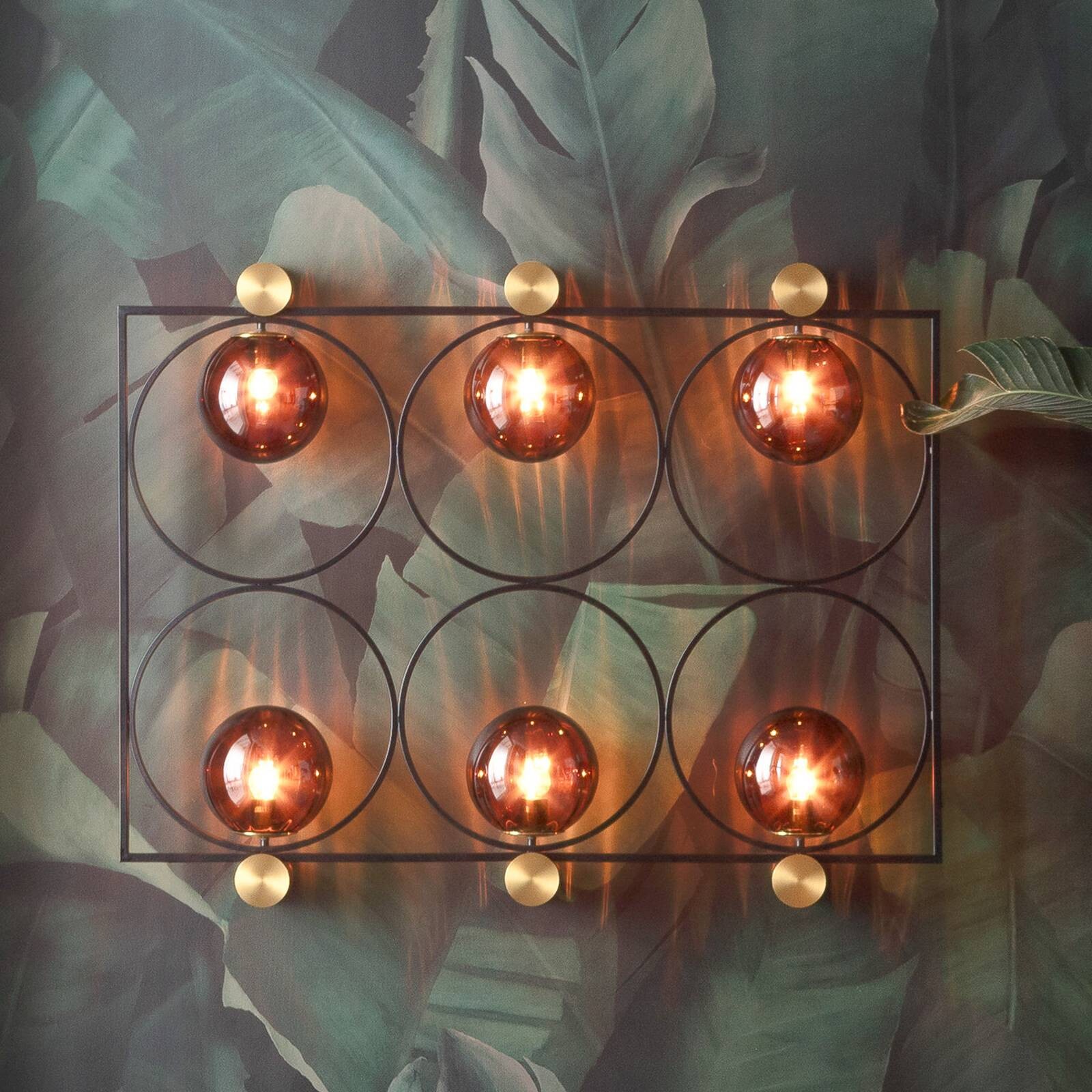 Kare Nástenné svetlo Balance Circle, zástrčka, 122 cm, E27