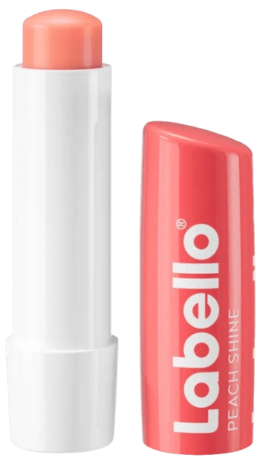 LABELLO PEACH SHINE - Balzam na pery s vôňou broskyne 4,8 g