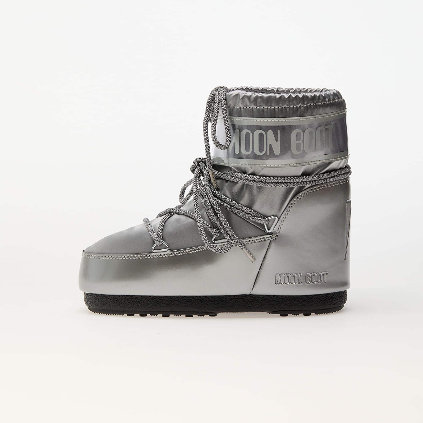 Tenisky Moon Boot Icon Low Glance Silver EUR 39-41