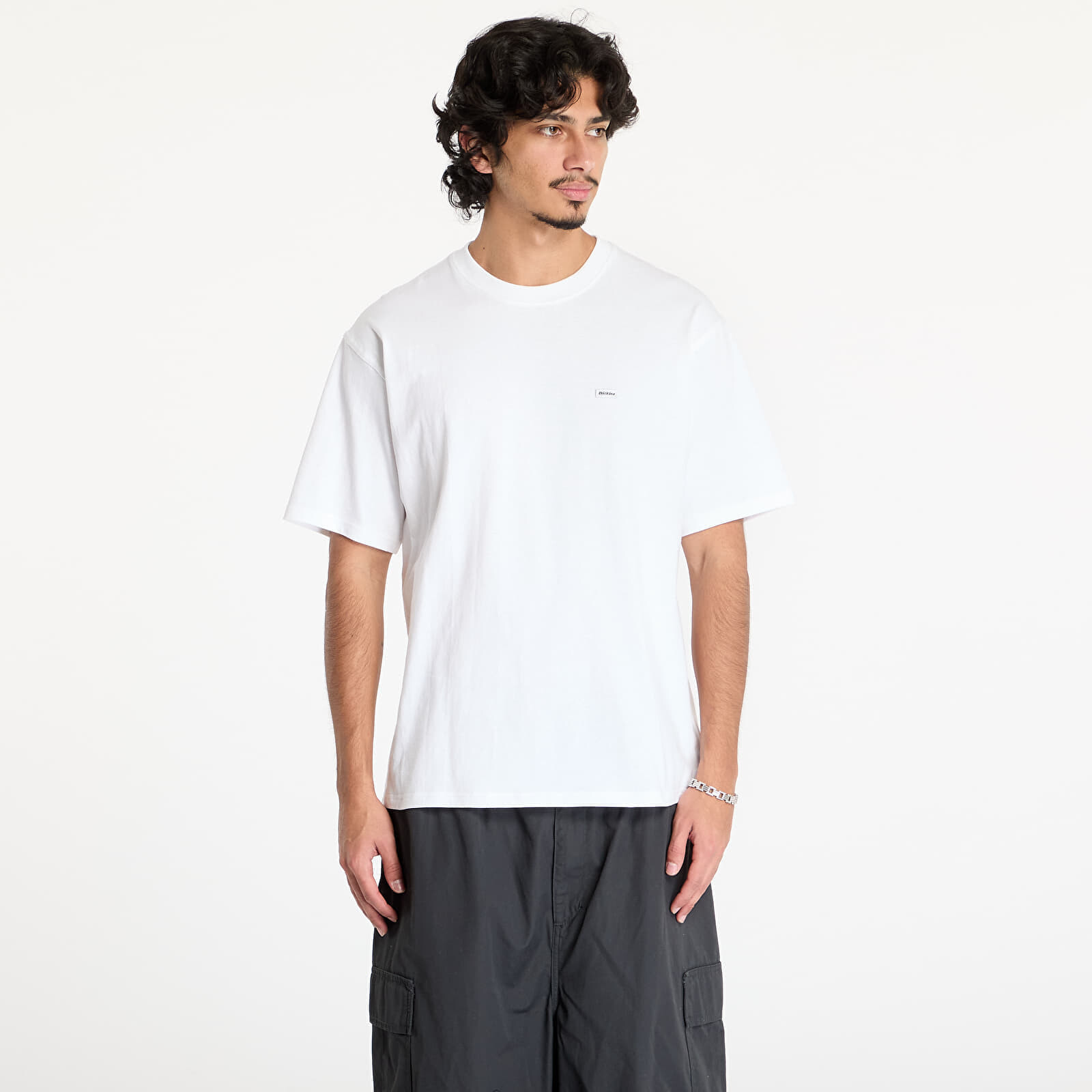 Tričko Dickies Clancy Heavyweight Short Sleeve Tee White XL