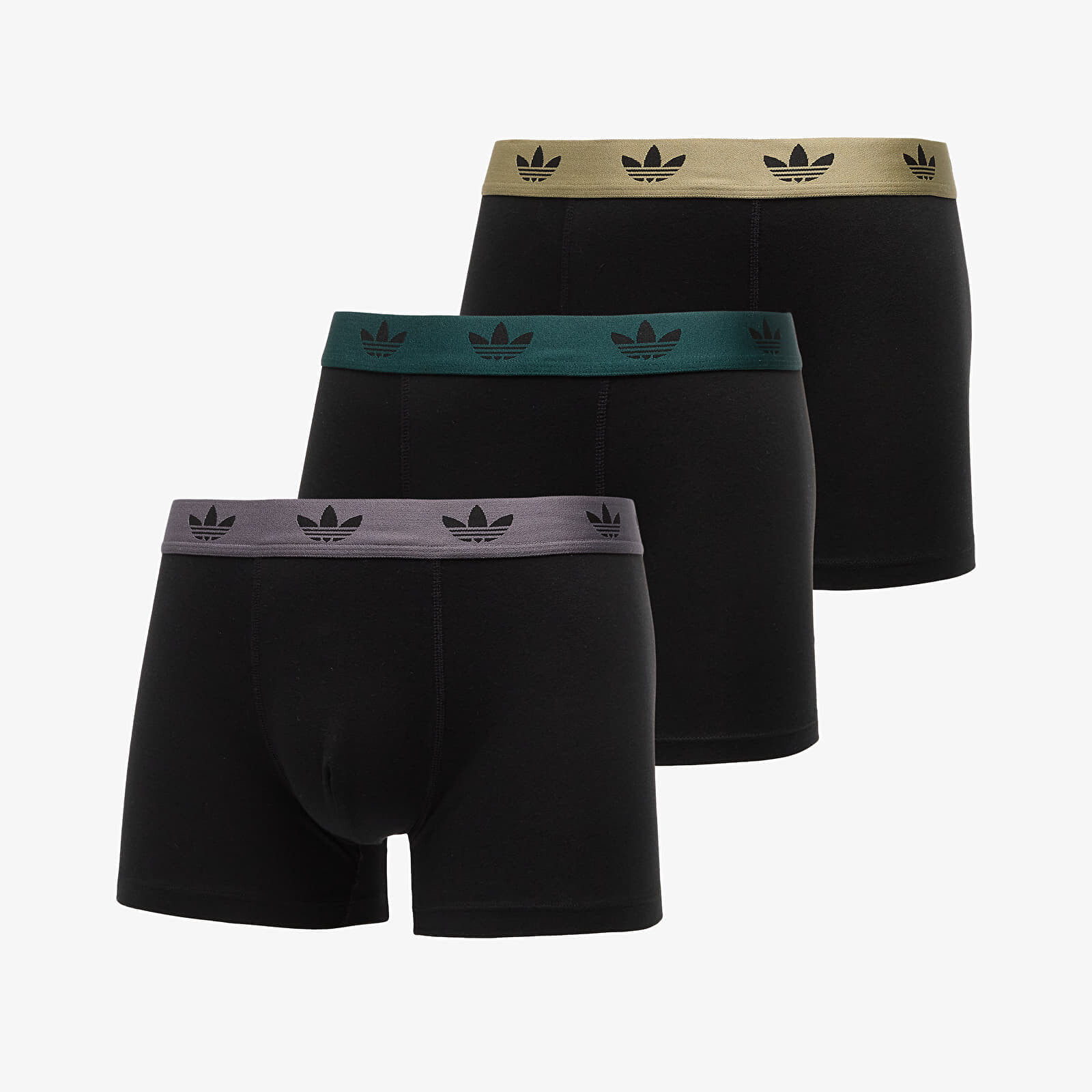 Boxerky adidas Trunk 3-Pack Black M