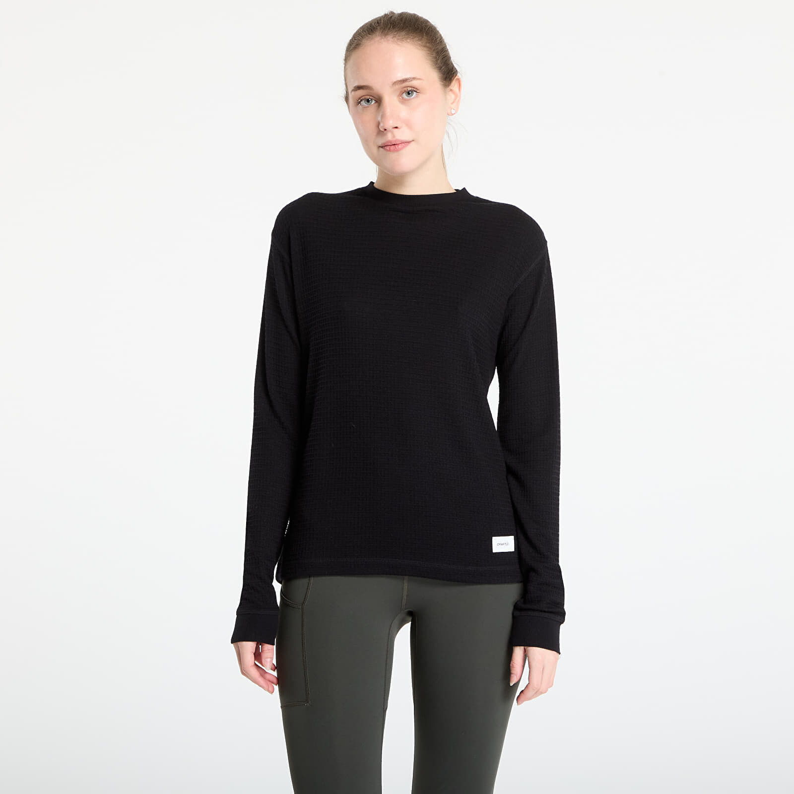 Tričko Craft Wool Waffle Rn W ? S