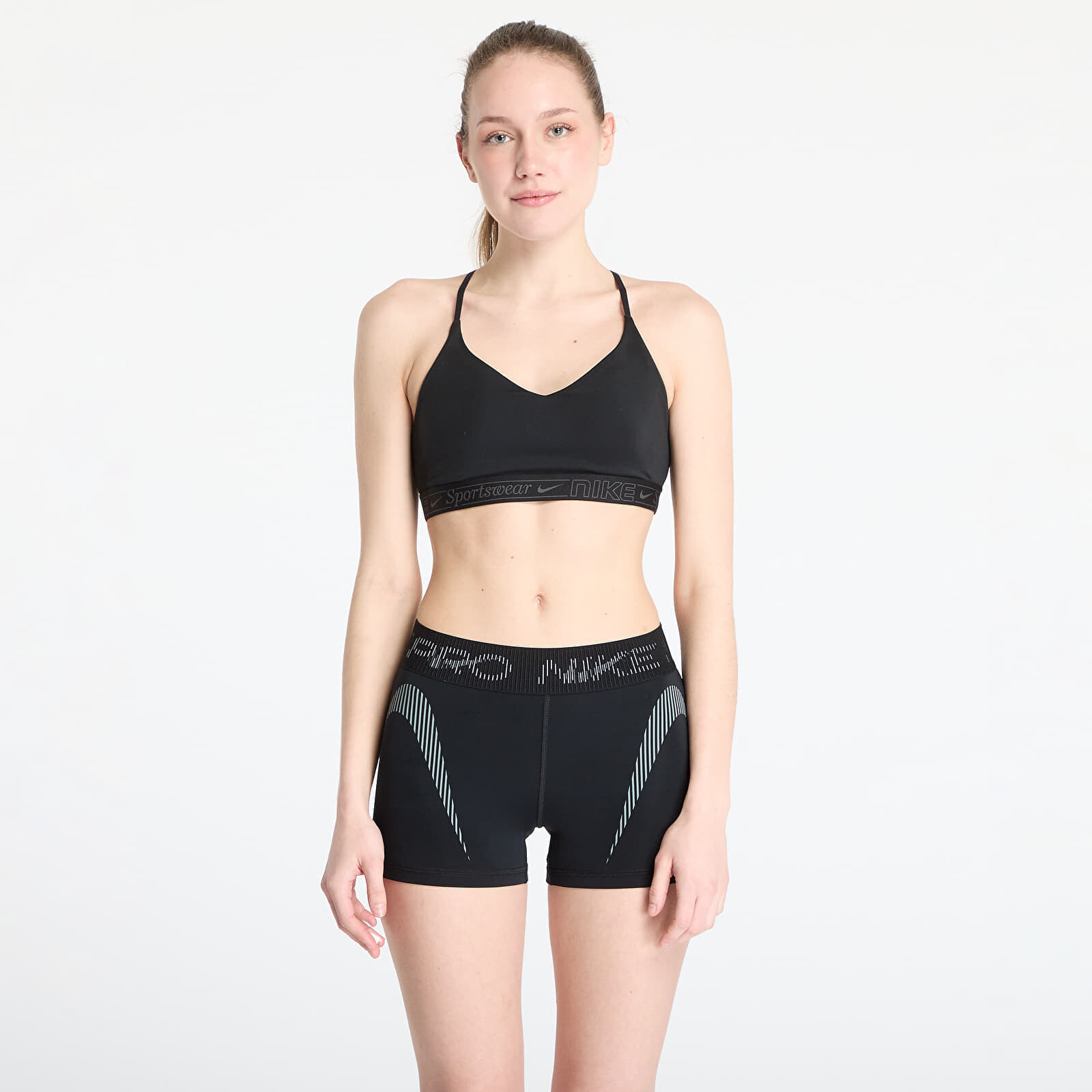 Podprsenka Nike Indy Women's Light-Support Padded Adjustable Sports Bra Black XS