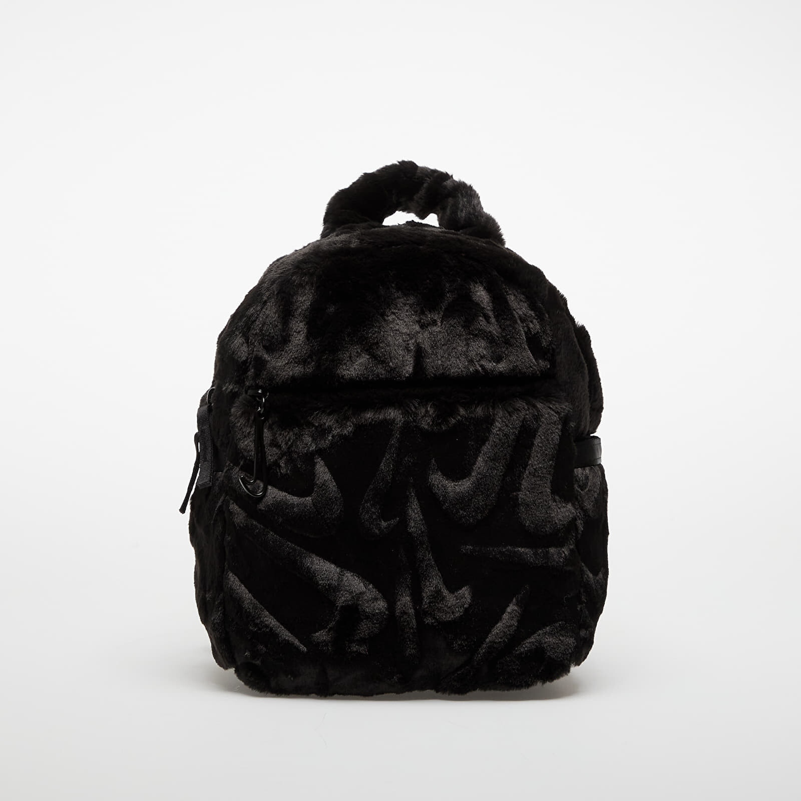 Batoh Nike Sportswear Futura Faux Fur Mini Backpack (6L) Black/ Black/ Black Universal