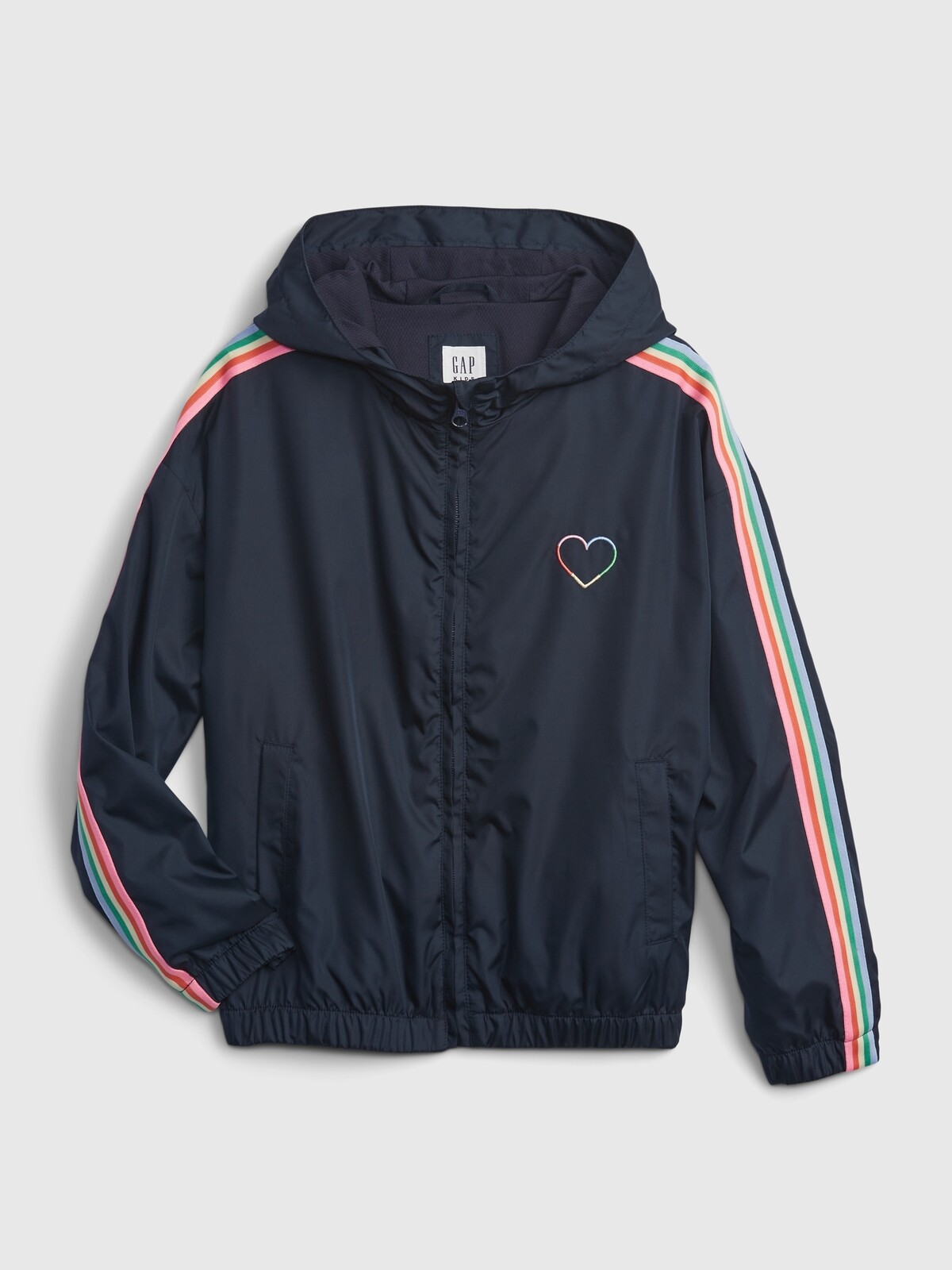 Tmavomodrá dievčenská ľahká bunda GAP