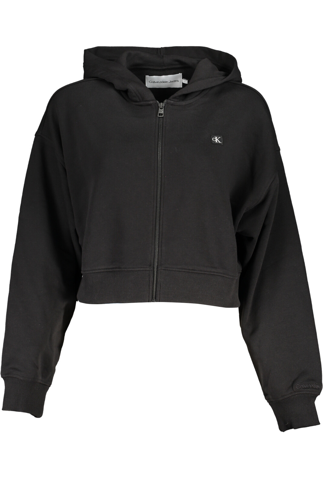 Calvin Klein Ck Embro Badge Zippered Sweatshirt