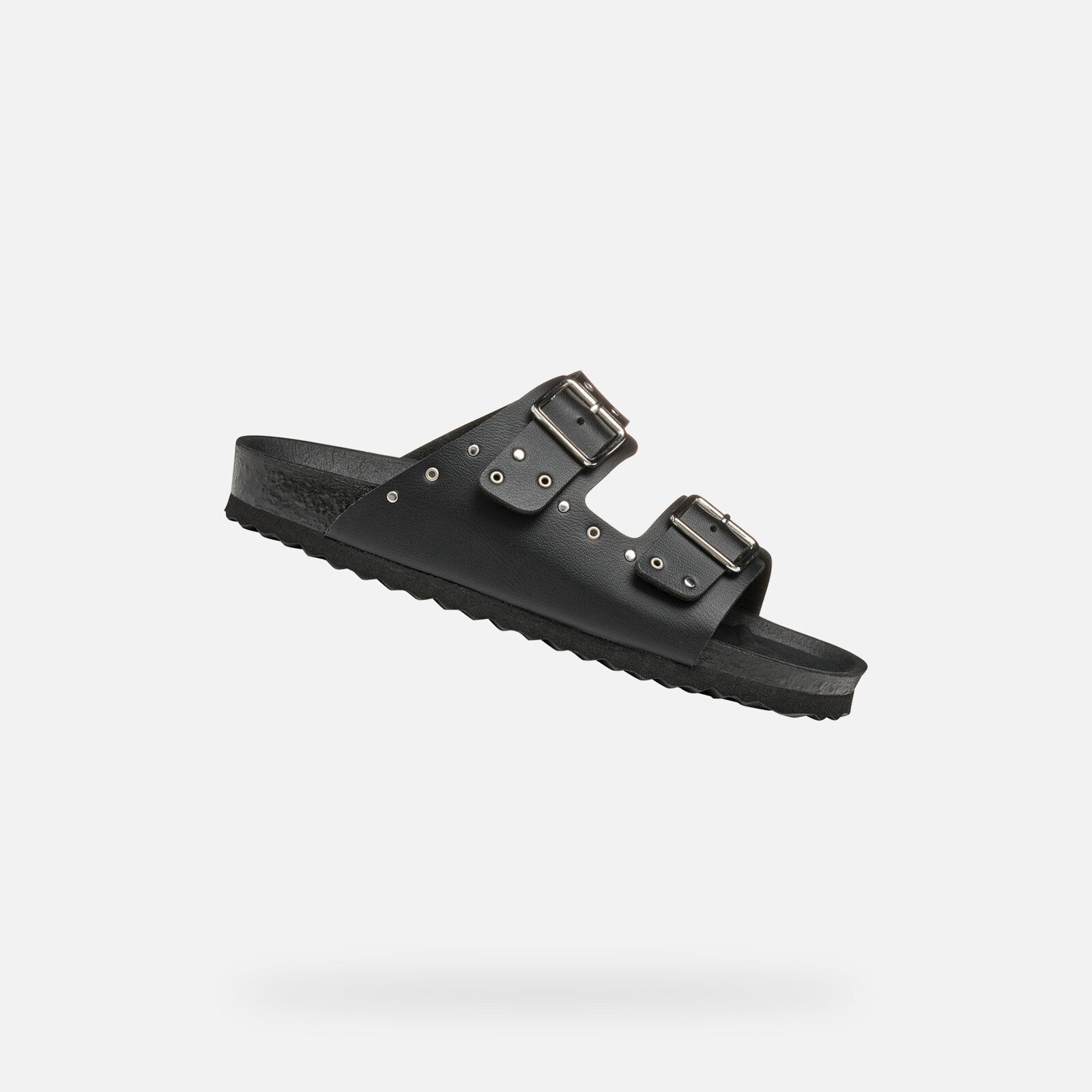 Black Girls' Slippers Geox Adriel - Girls