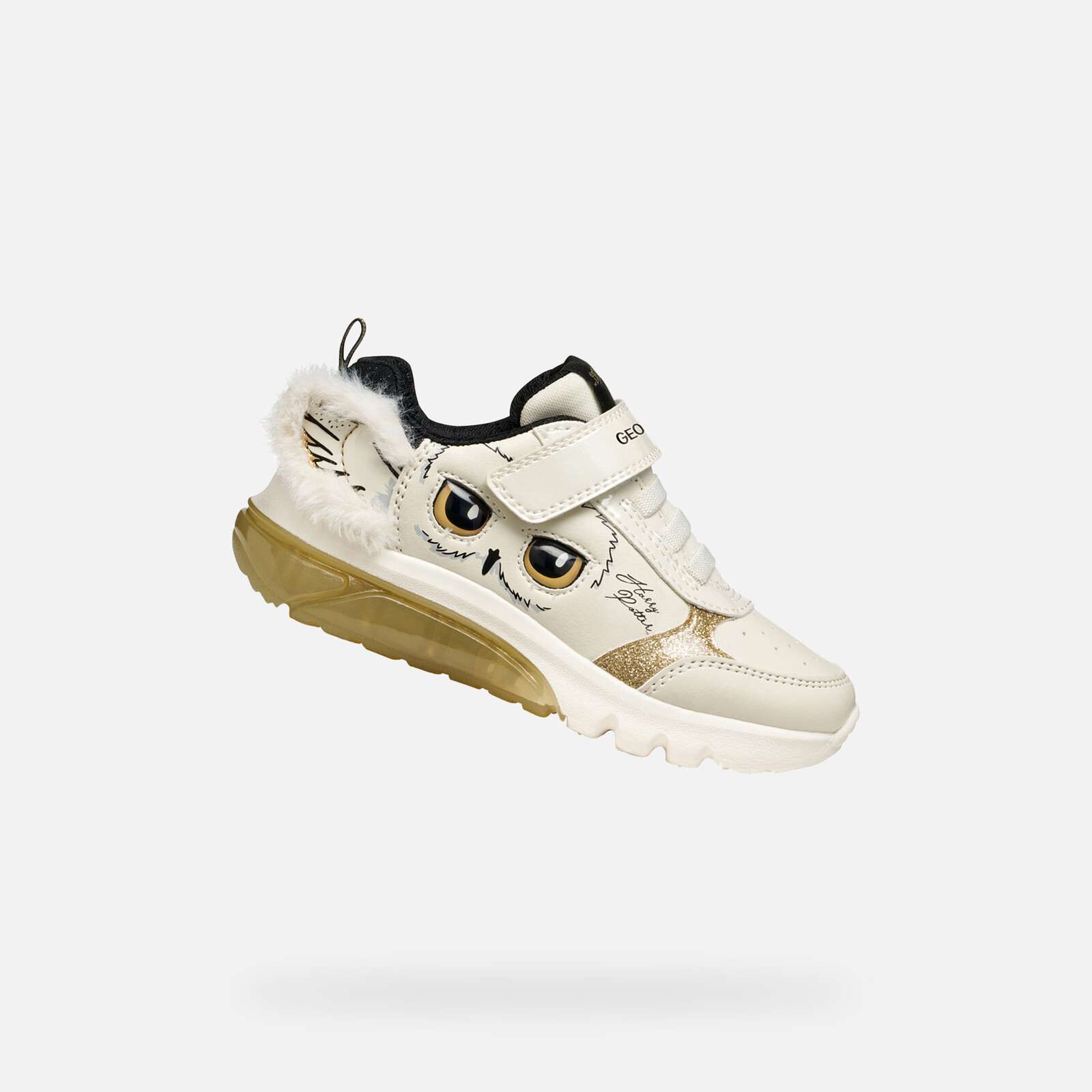 Cream Girls Sneakers Geox Ciberdron Harry Potter - Girls