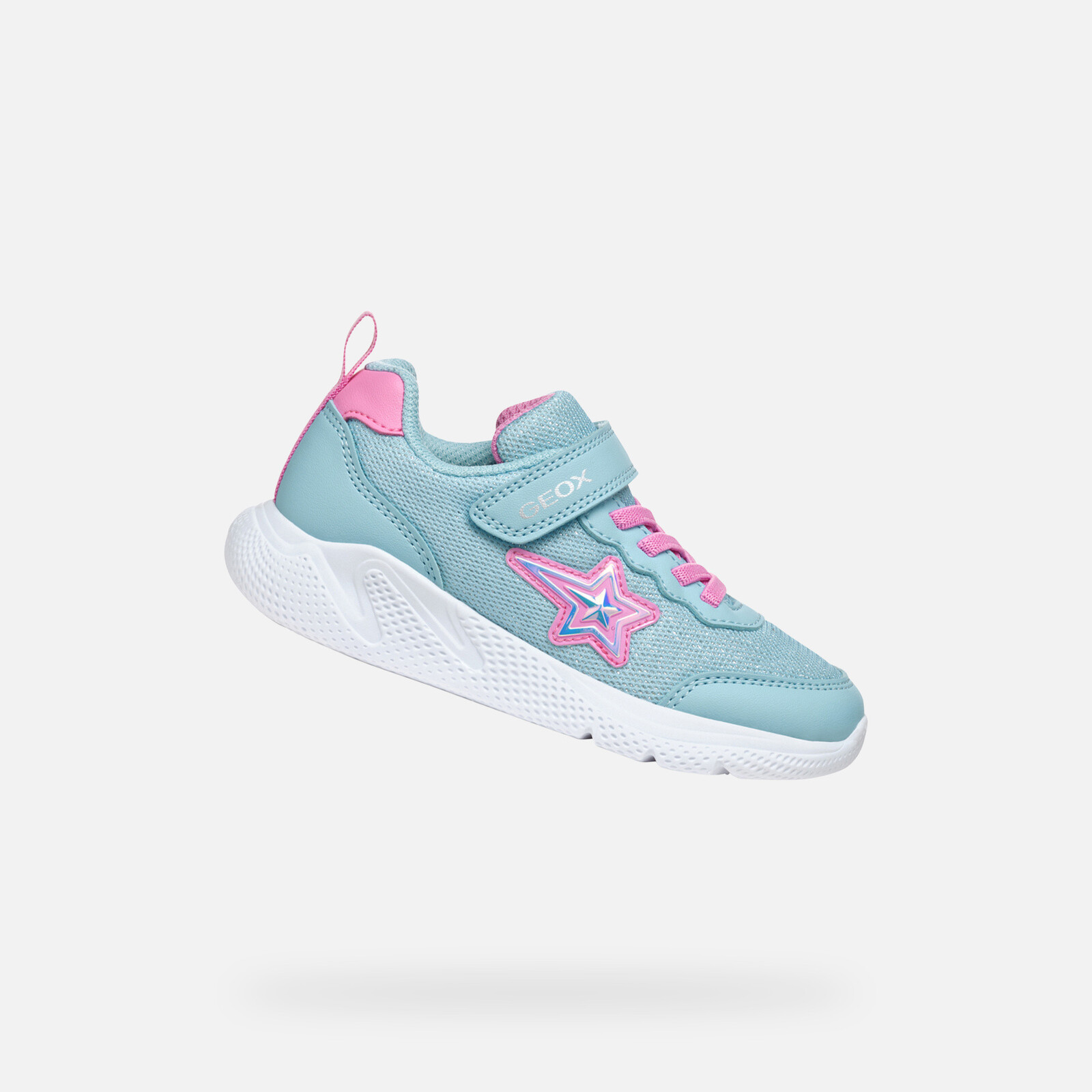 Blue Girls Sneakers Geox Sprintye - Girls