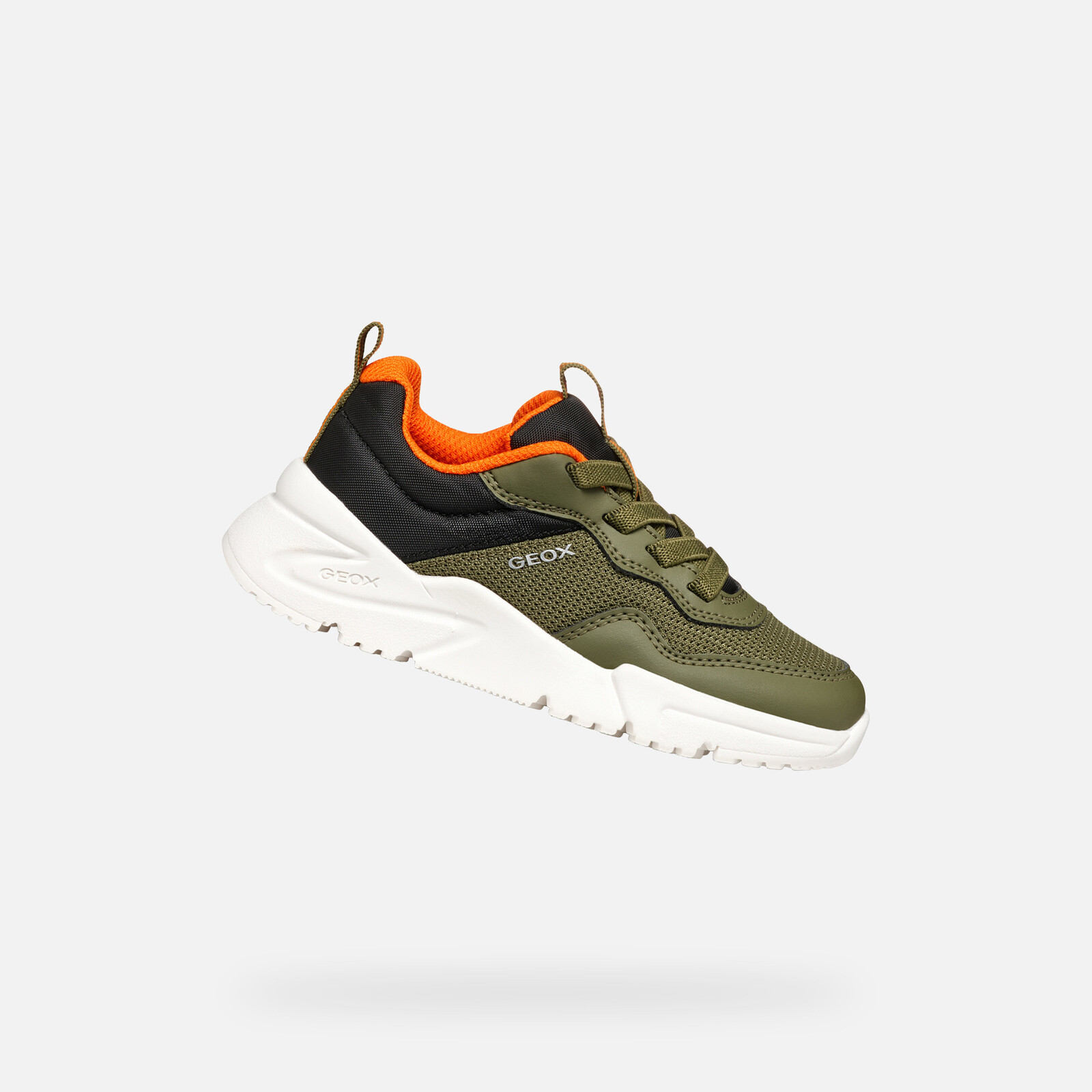 Khaki Boys' Sneakers Geox Loftus - Boys