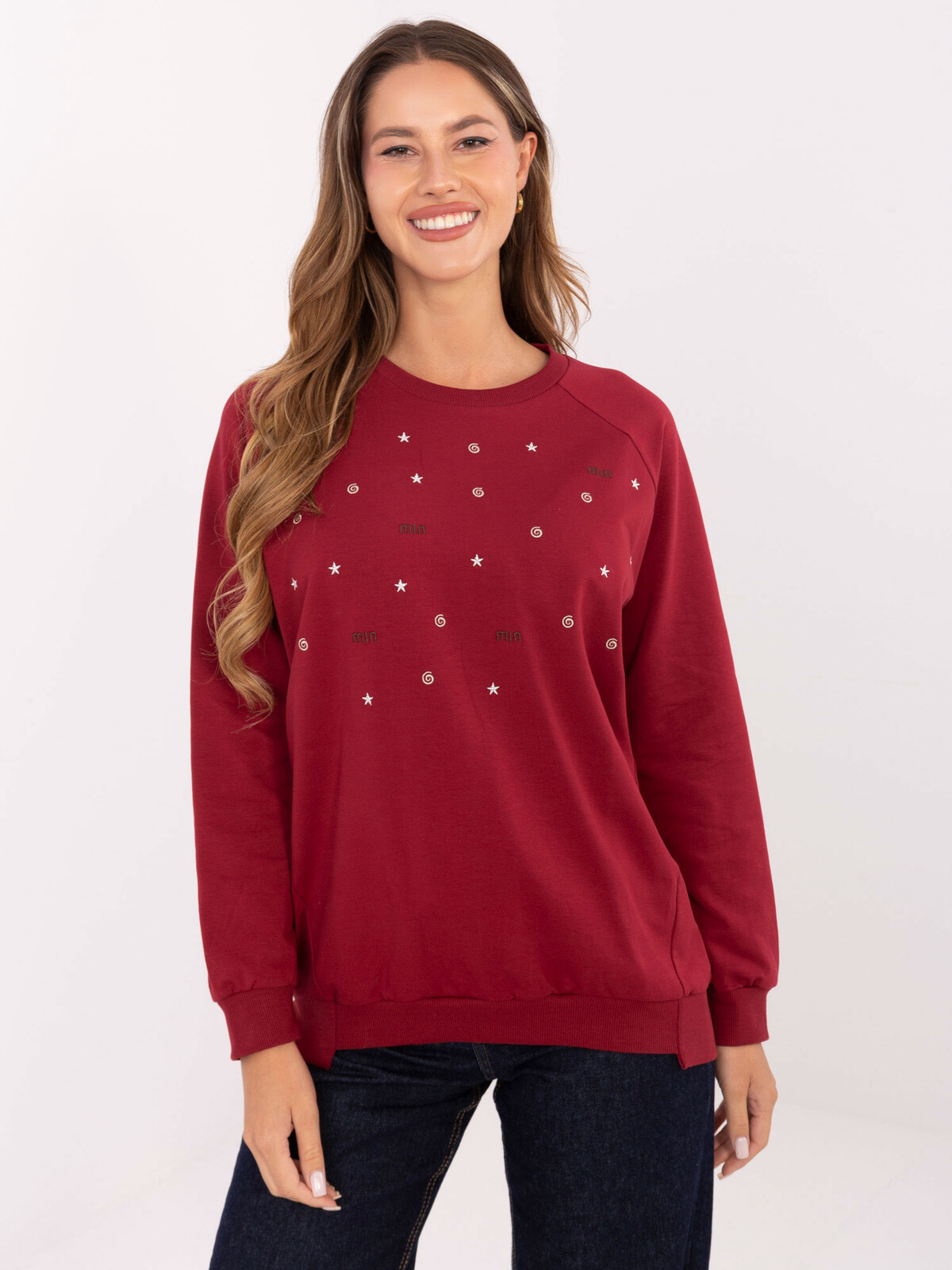 Blouse-RV-BZ-A876.52-burgundy