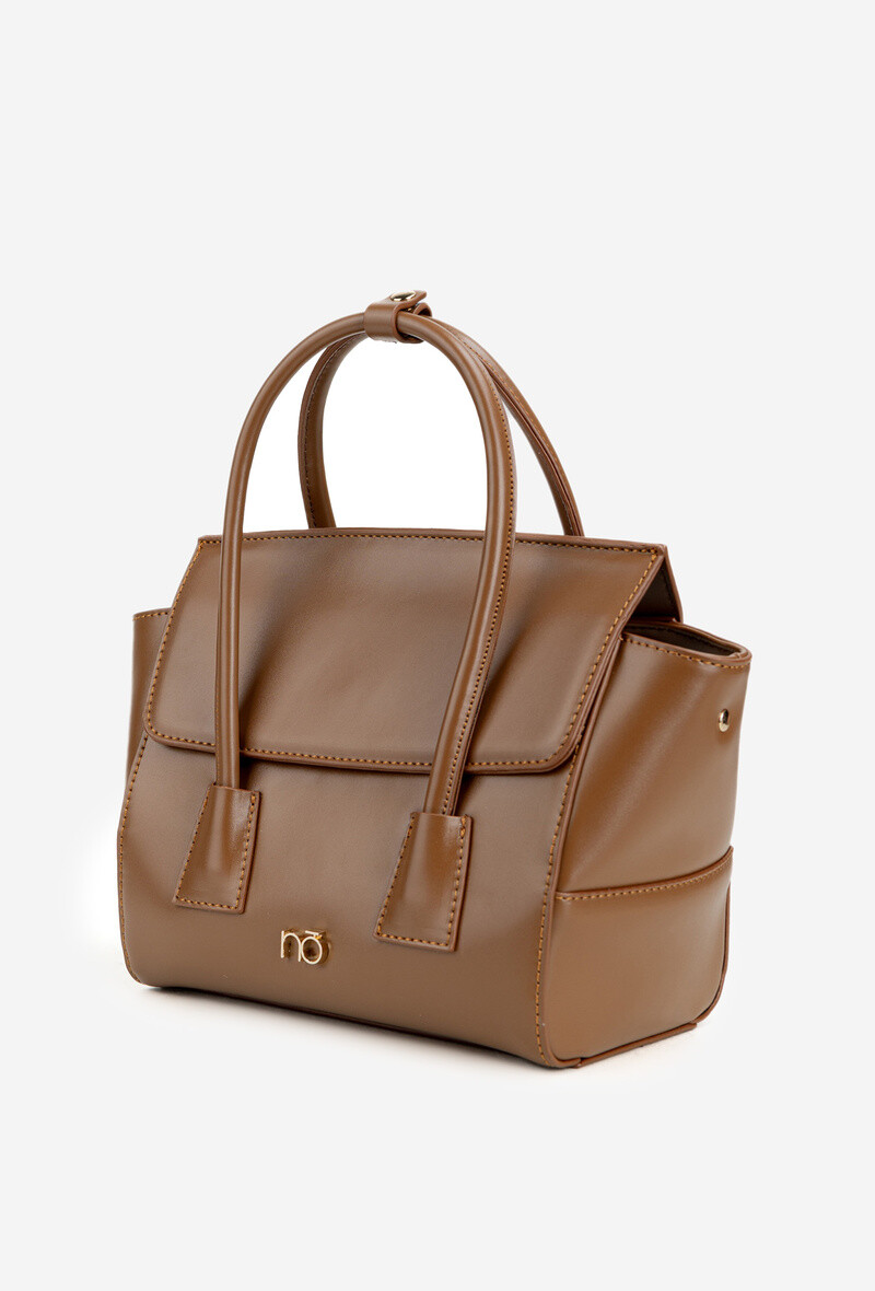 Malá taška kufrík NOBO BAG5800-M17 svetlo hnedá