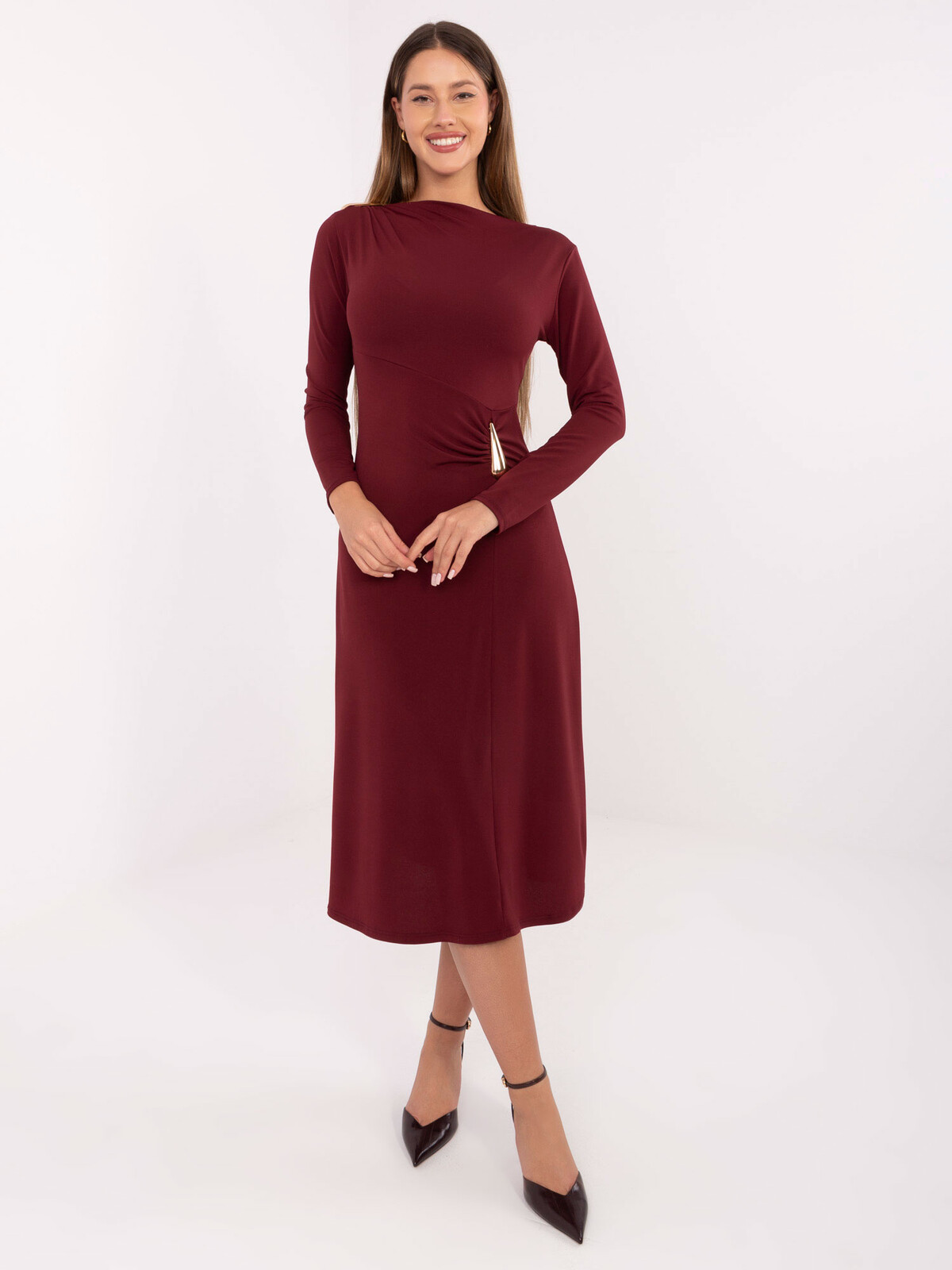 Dress-IT-SK-21900.00-burgundy