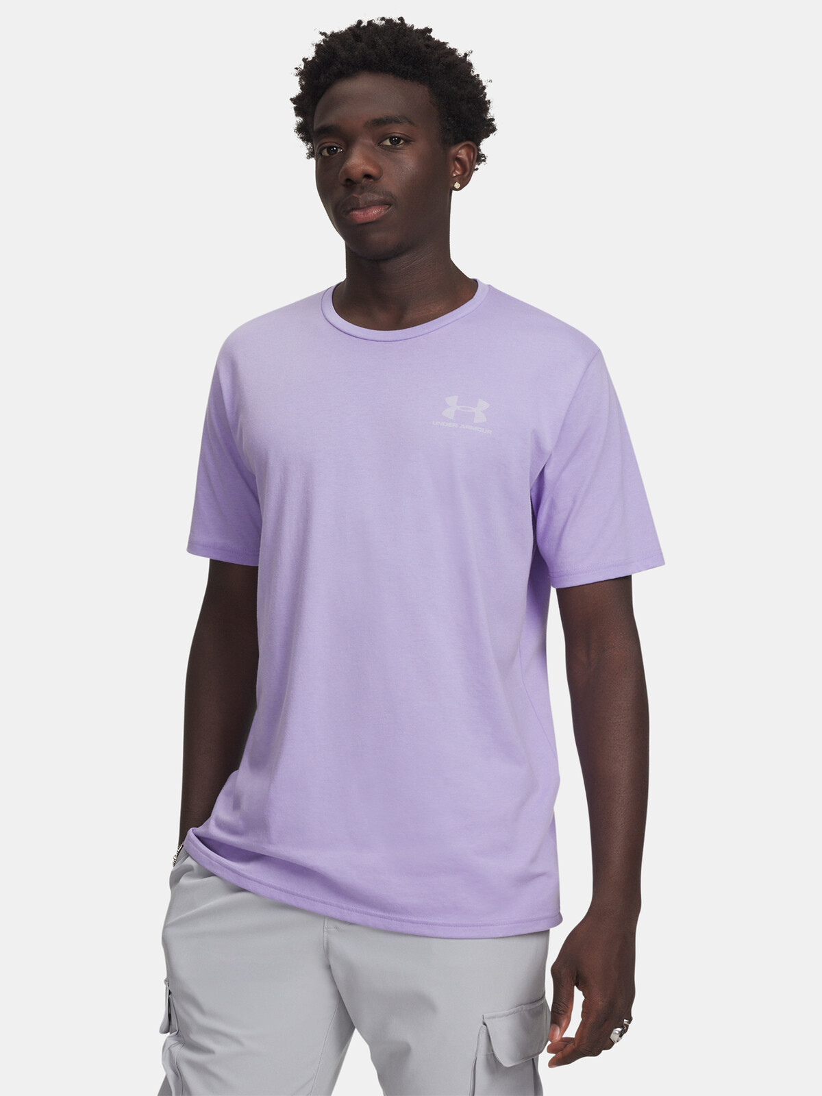 Men's Under Armour UA M SPORTSTYLE LC SS-PPL T-Shirt - Mens