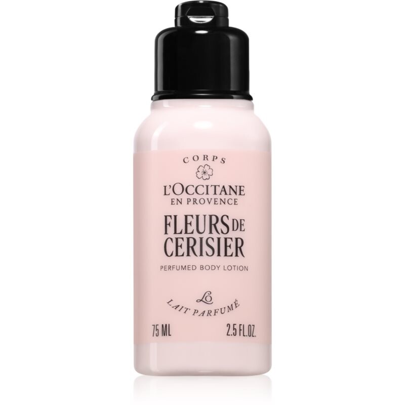 L’Occitane Fleurs de Cerisier Perfumed Body Lotion parfumované telové mlieko kvet čerešne 75 ml