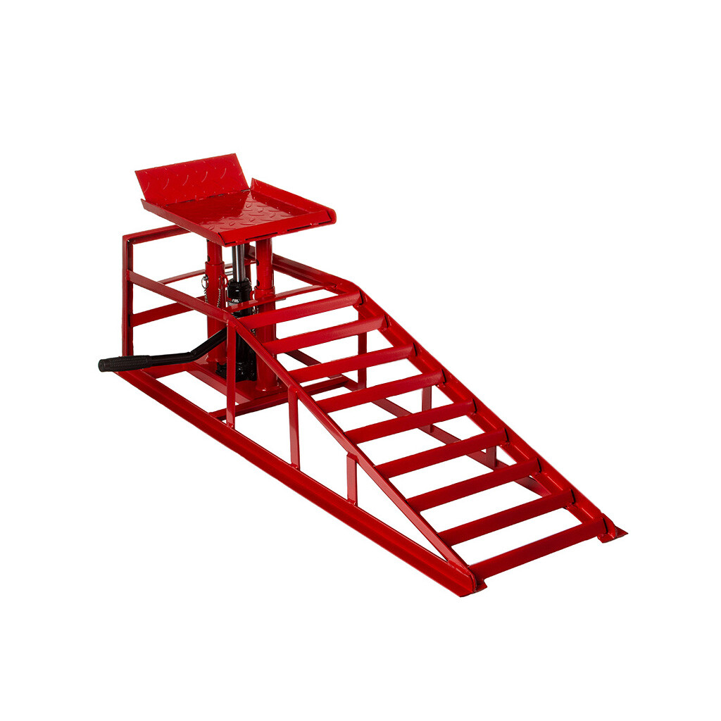 Mar-Pol Nájazdova rampa s hydraulickým zdvihákom 2T 1ks M80097