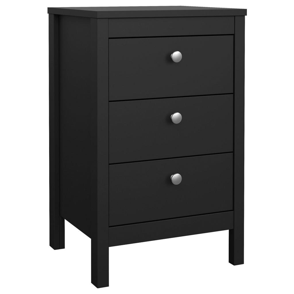 MID.YOU NOČNÝ STOLÍK, čierna, 43,8/70,1/38,4 cm