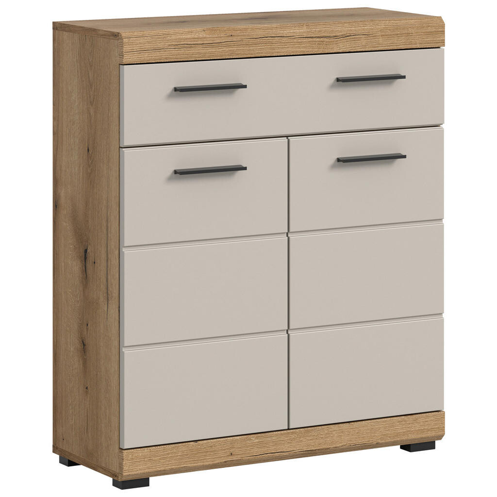 MID.YOU SPODNÁ SKRINKA, kašmírová, prírodná farba, 74/88/31 cm