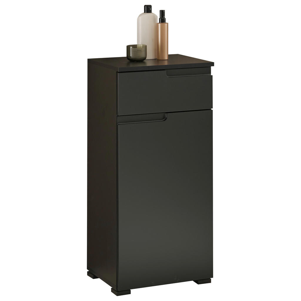 MID.YOU SPODNÁ SKRINKA, čierna, čierna, 40/85/32 cm