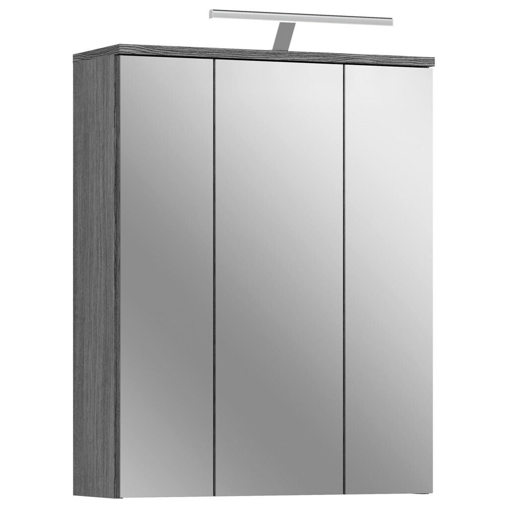 MID.YOU ZRKADLOVÁ SKRINKA, strieborná, 60/77/21 cm