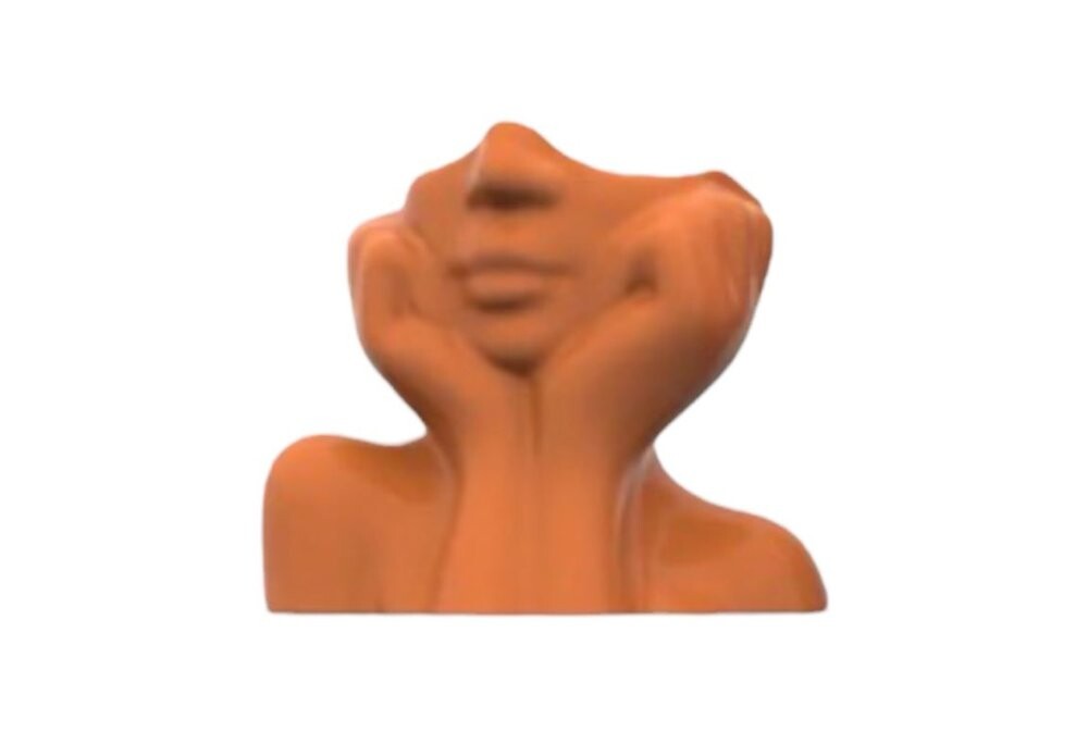 Vase Iskandinav Layd - Orange