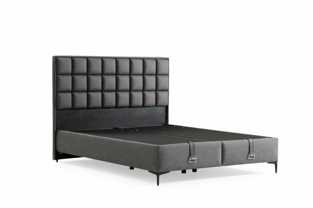 Rám manželskej postele s čelom Abella 120 x 200 - Grey