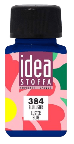 MAIMERI IDEA STOFFA - Farby na textil 384 - luster blue, 60 ml