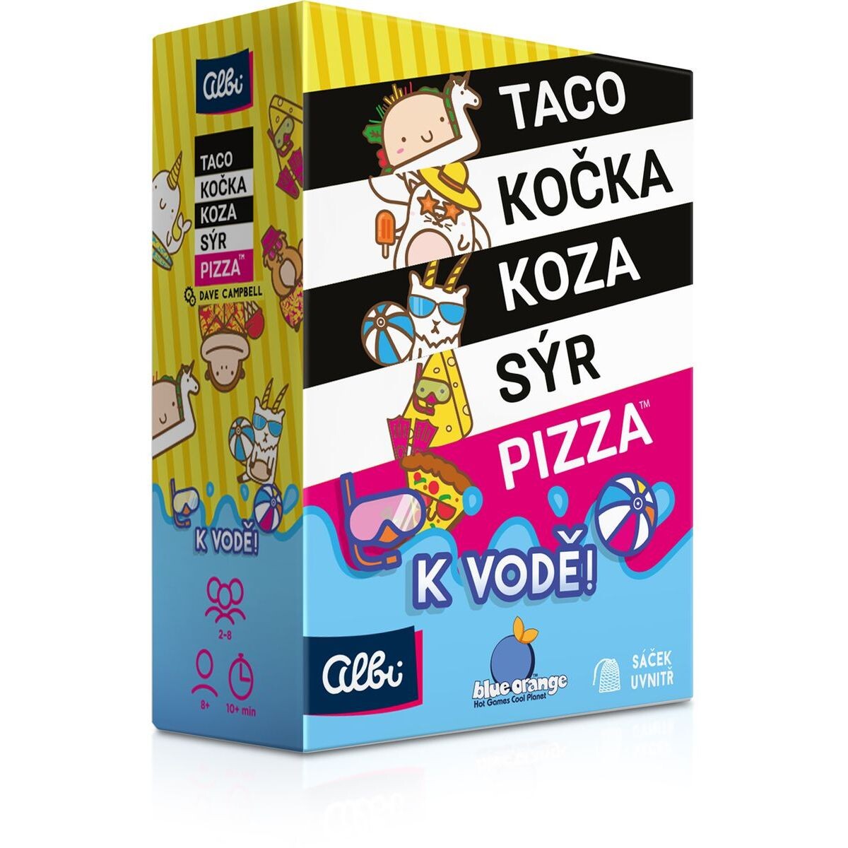 Albi Taco, mačka k vode