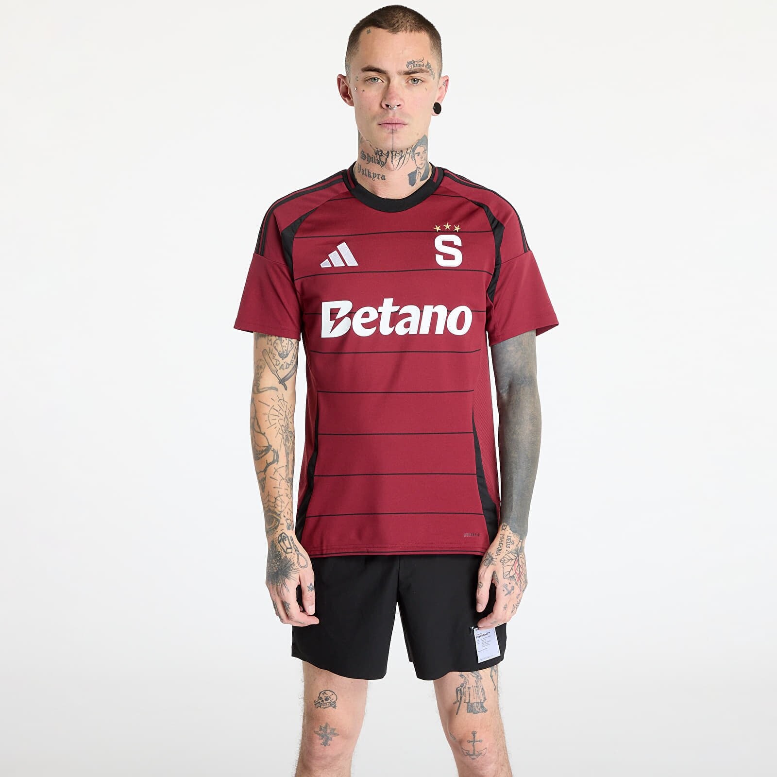 Dres adidas AC Sparta Praha 24/25 Home Jersey Noble Maroon XXL