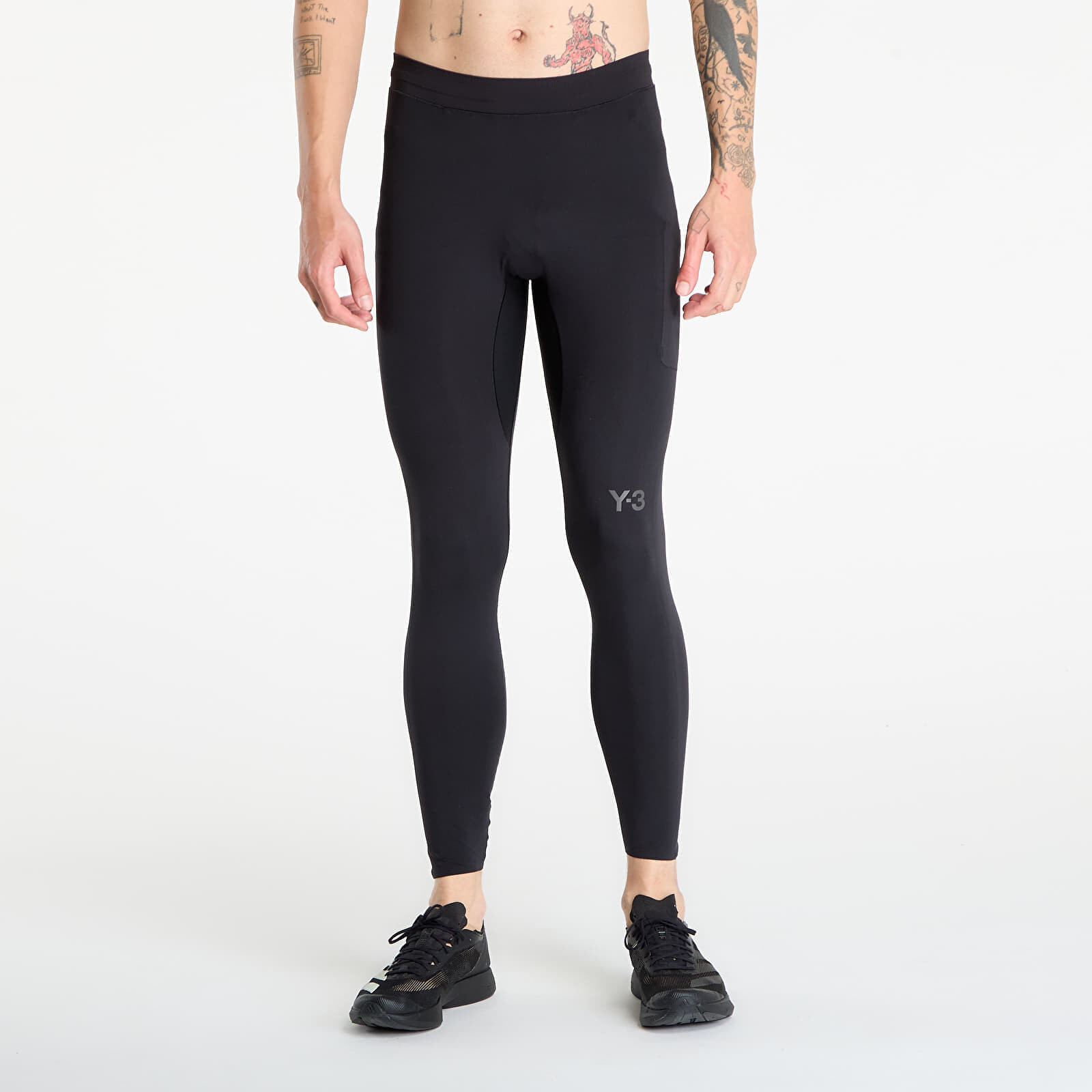 Legíny Y-3 M Run Tights Black M