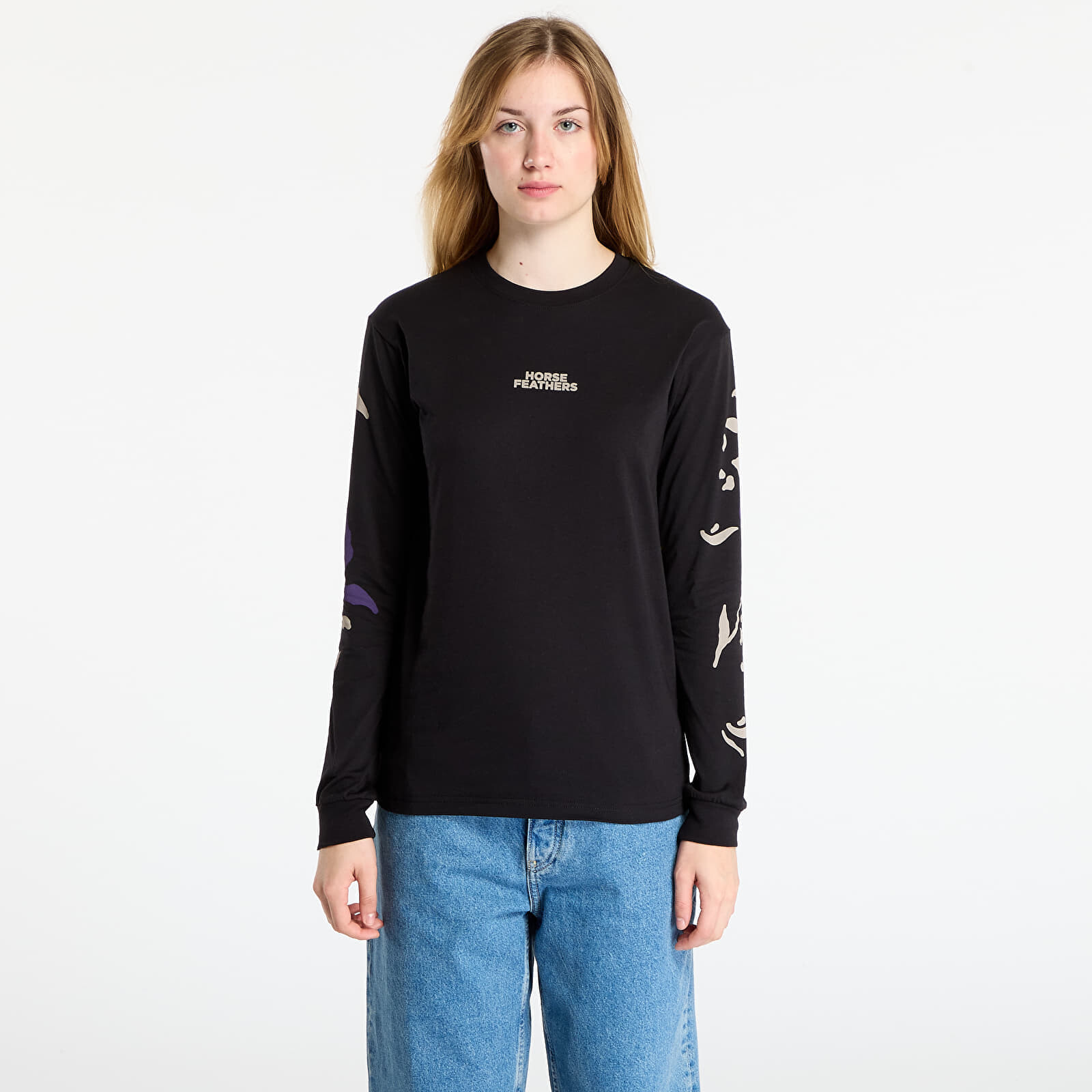 Tričko Horsefeathers Reiko Top Black M