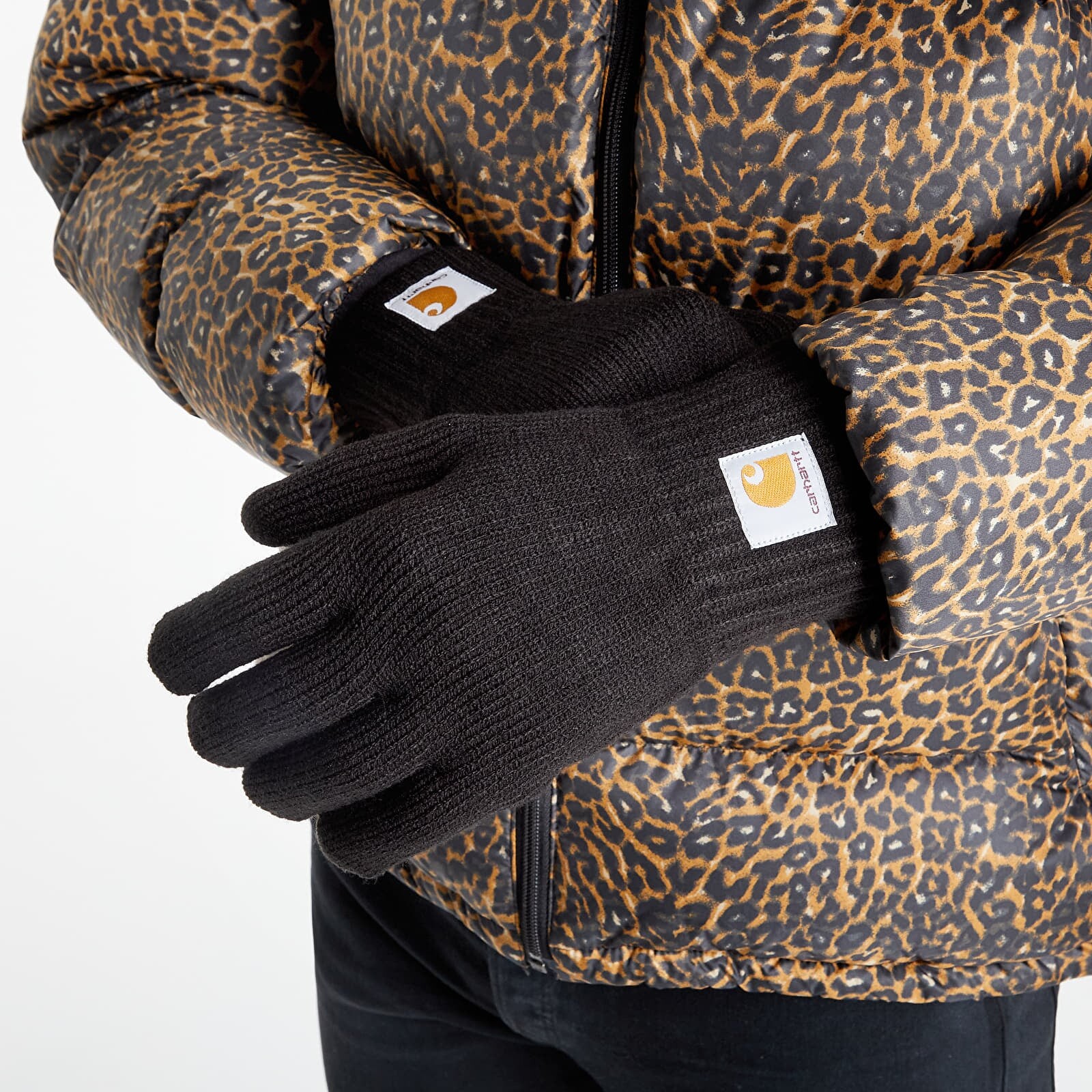 Rukavice Carhartt WIP Watch Gloves Black S-M