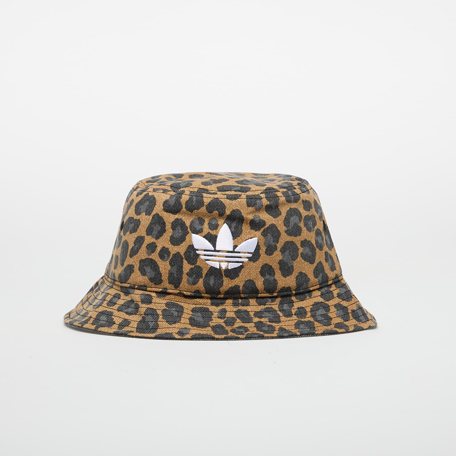 Klobúk adidas Leopard Bucket Hat Bronze Strata/ Black M