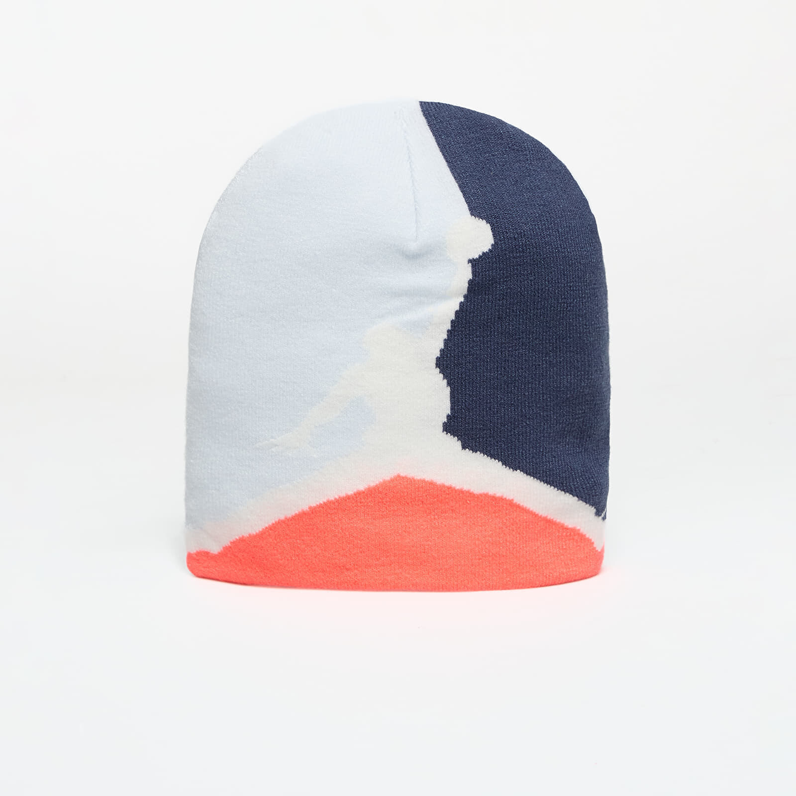 Čiapka Jordan Brooklyn Peak Beanie Pure Platinum/ Thunder Blue/ Hot Lava/ Sail Universal