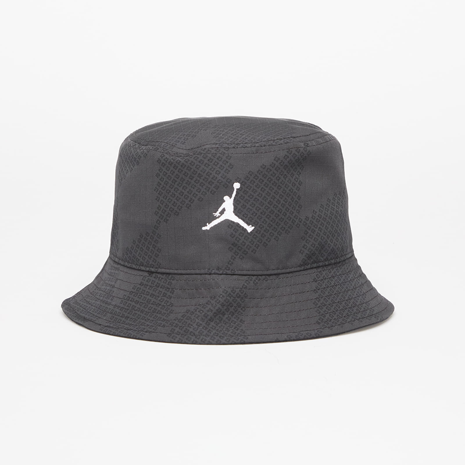 Klobúk Jordan Apex Printed Bucket Hat Black/ White M