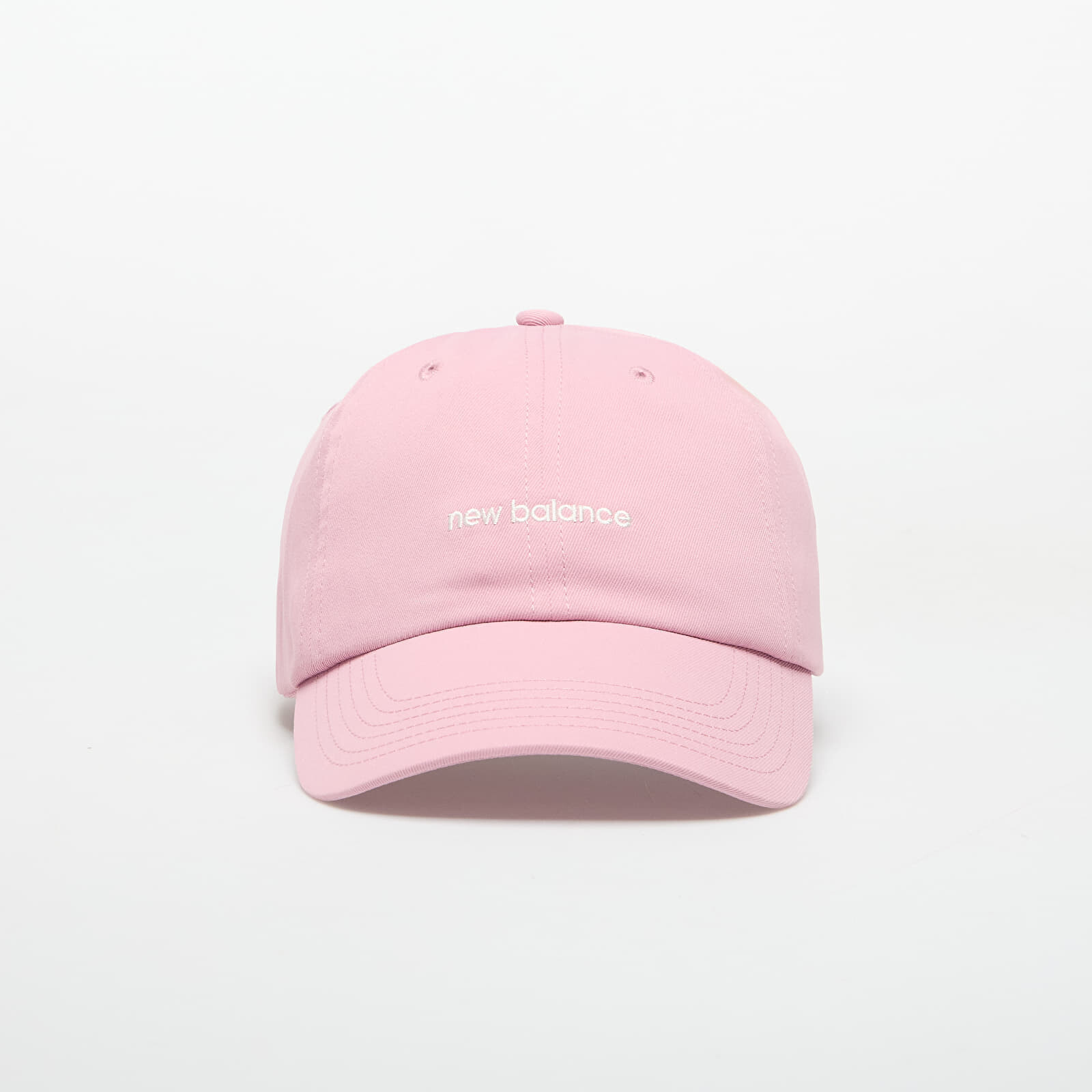 Šiltovka New Balance Women's 6 Panel Linear Logo Hat Pink Universal