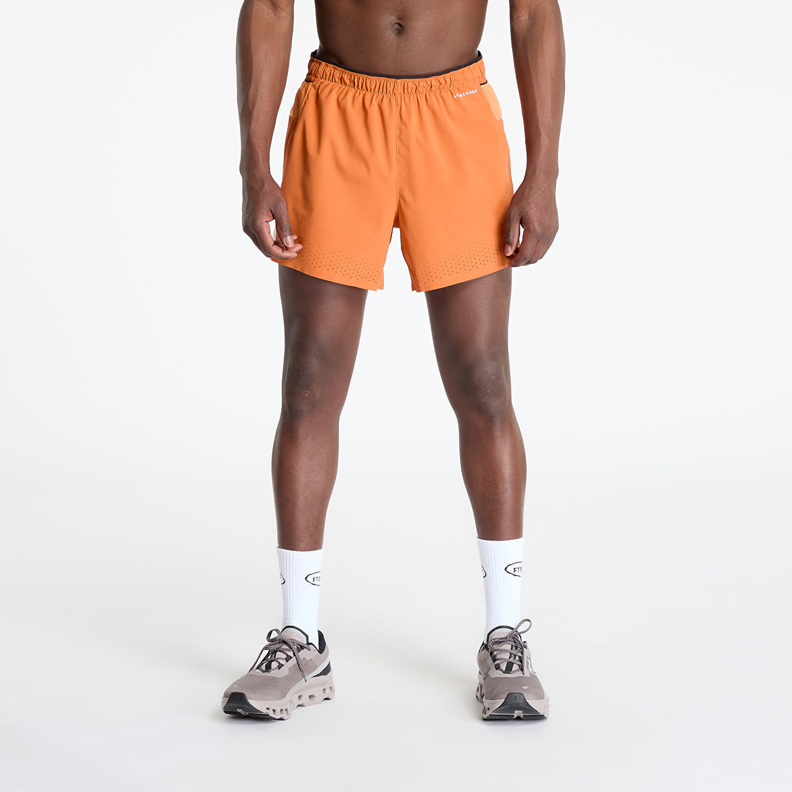 Šortky The North Face Summit Pacesetter 5In Short Iron Bronze/ Digital Orange XL