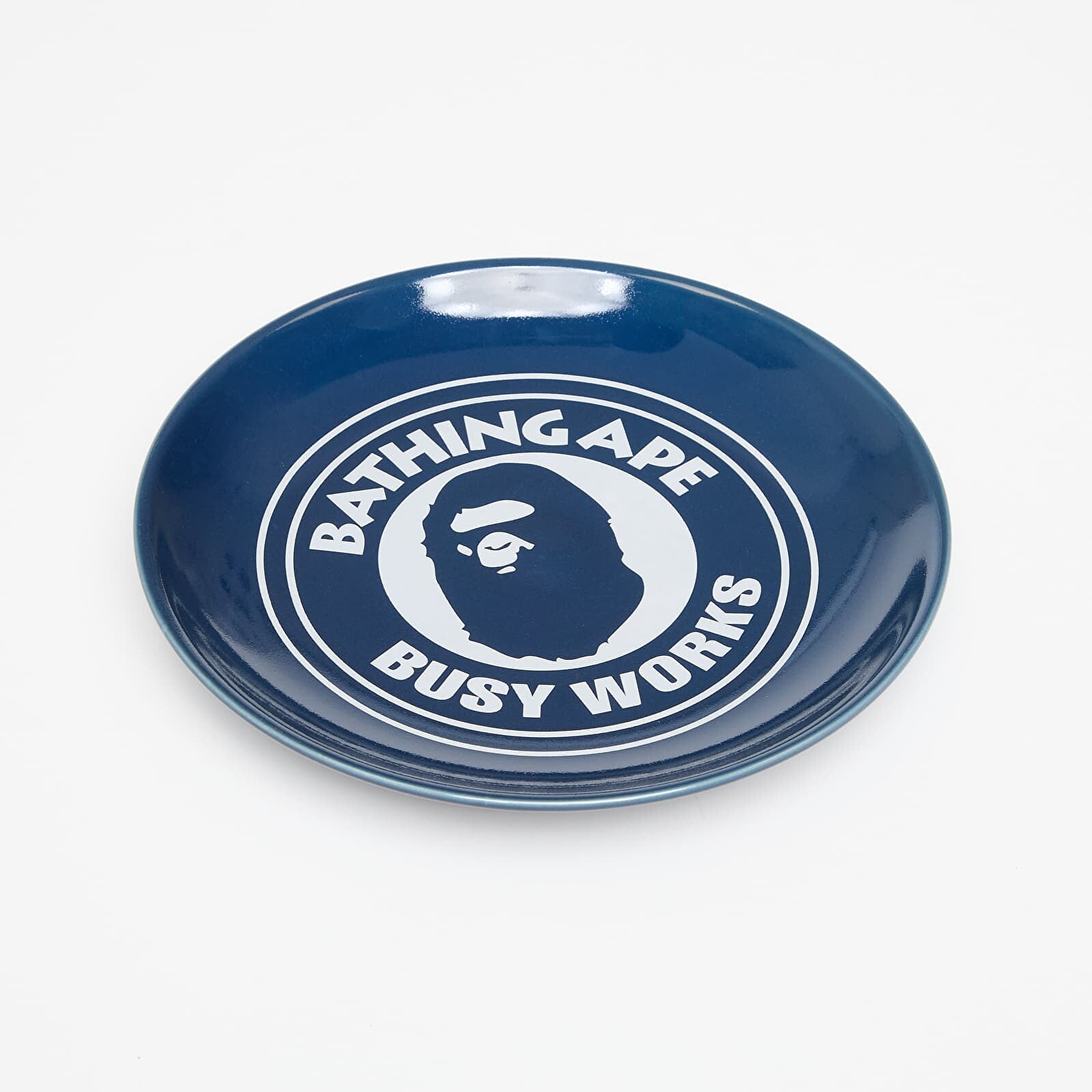 A BATHING APE Busy Works Dish Navy Universal