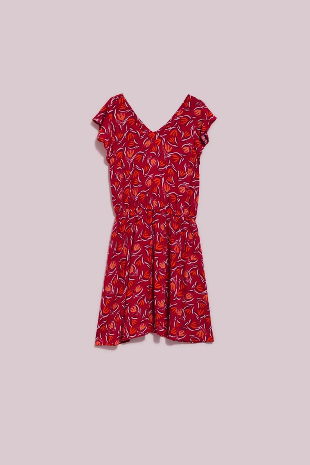 DÁMSKE ŠATY L-SU-4058 JAHODA